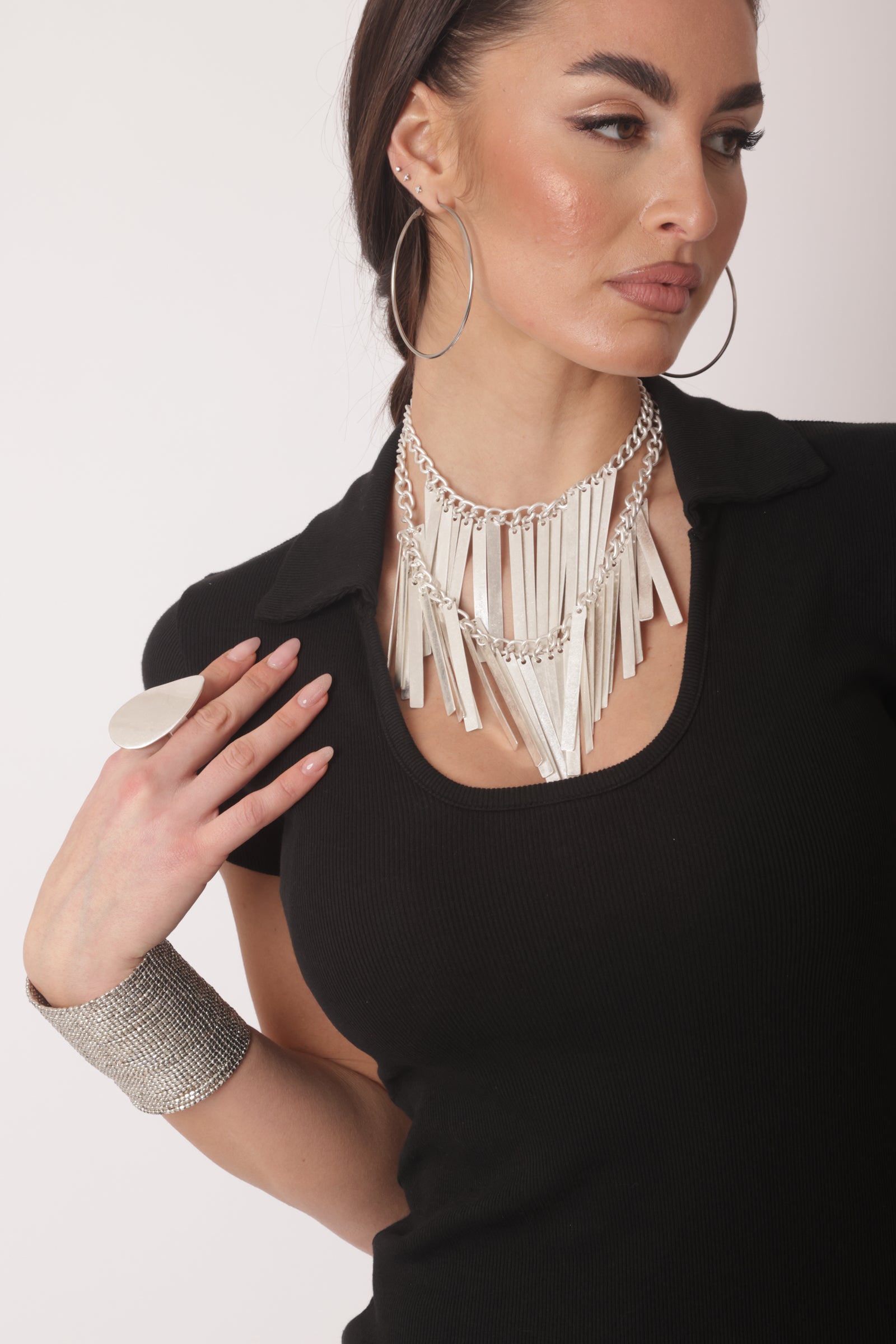 Collana Rock Argento
