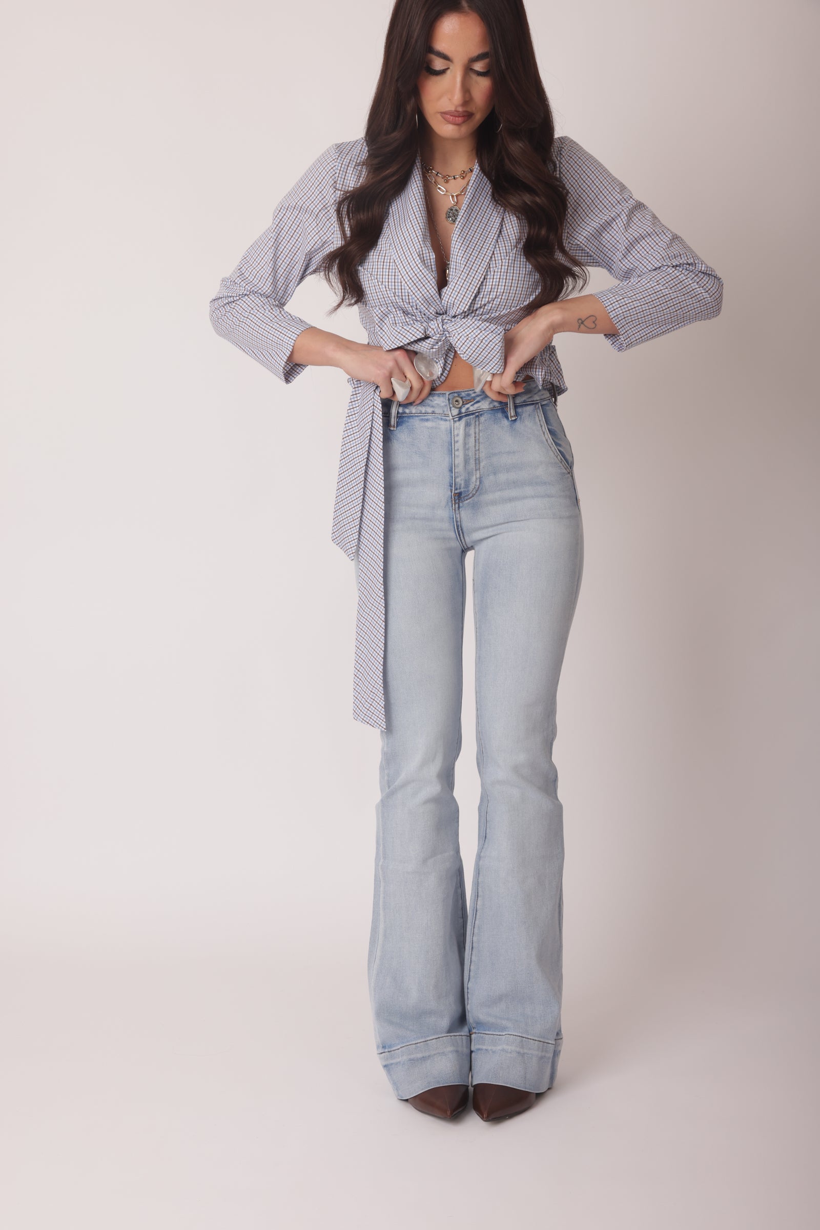 Jeans Zampa Corfu Denim Chiaro