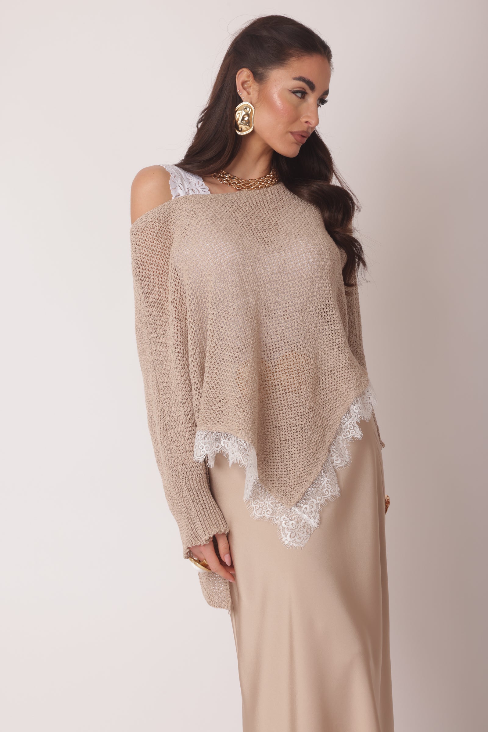 Maglia Helena Beige