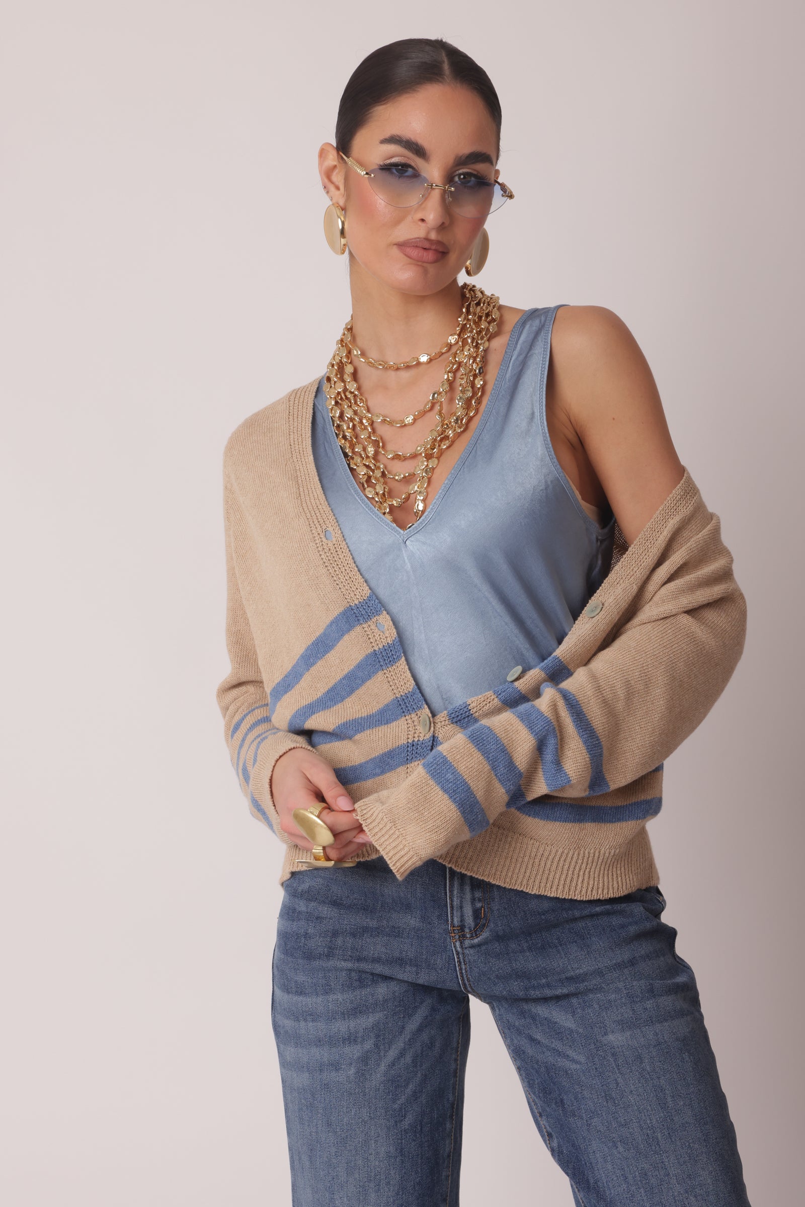 Cardigan Milly Beige