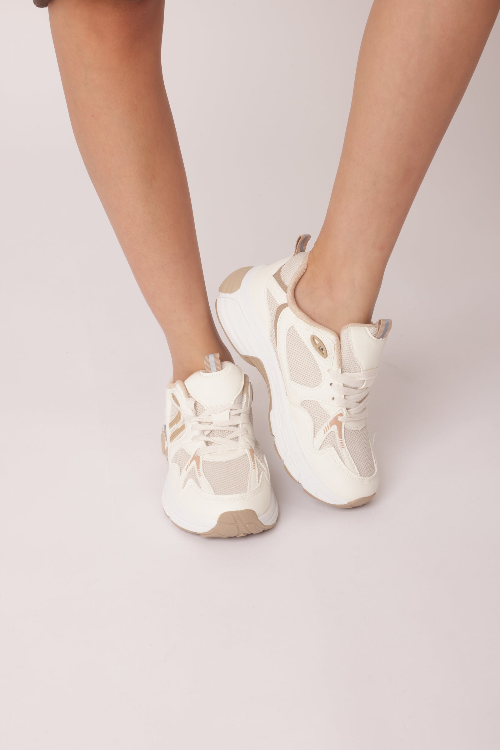 Sneakers Sporty Beige