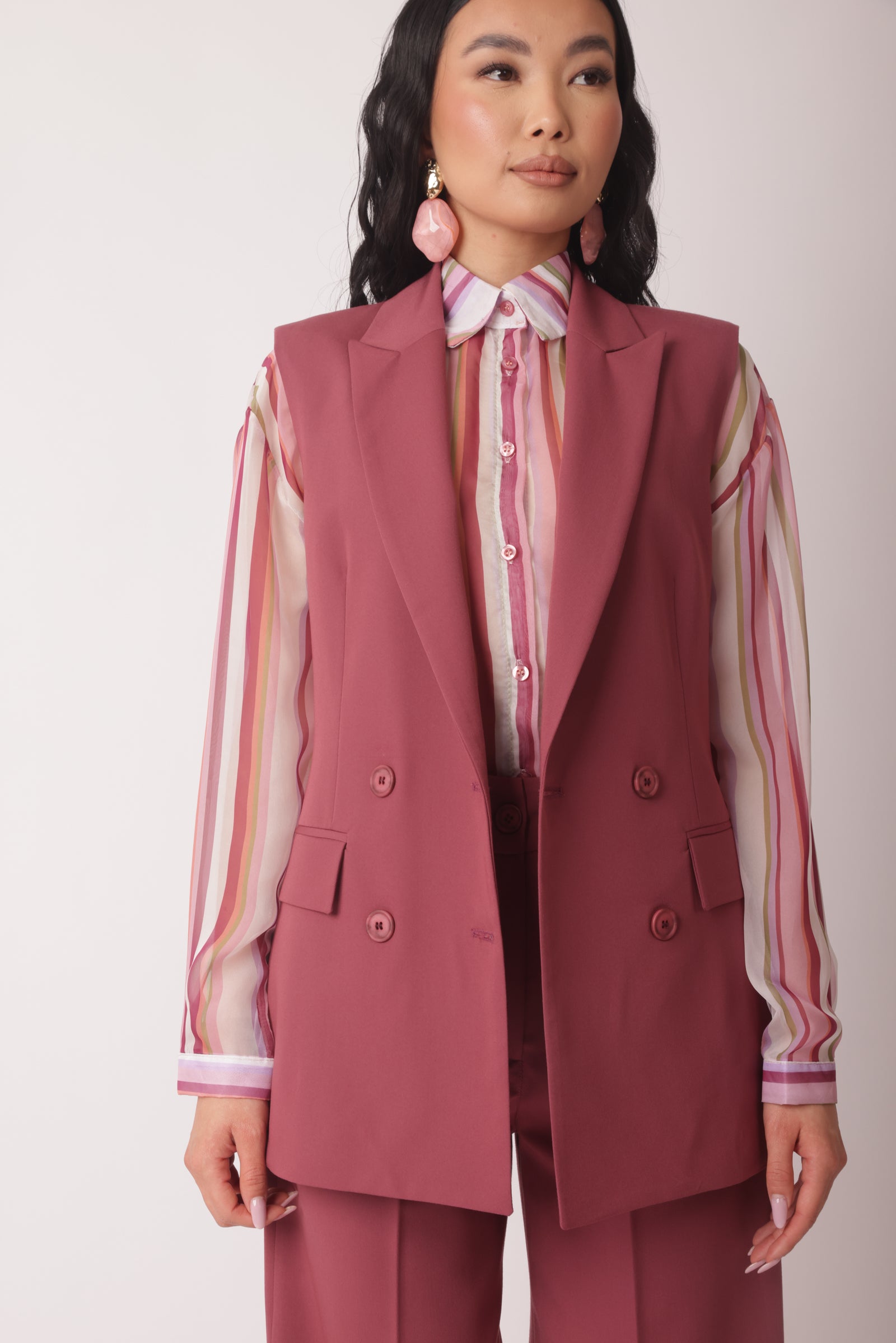 Gilet Office Rosa Pepe