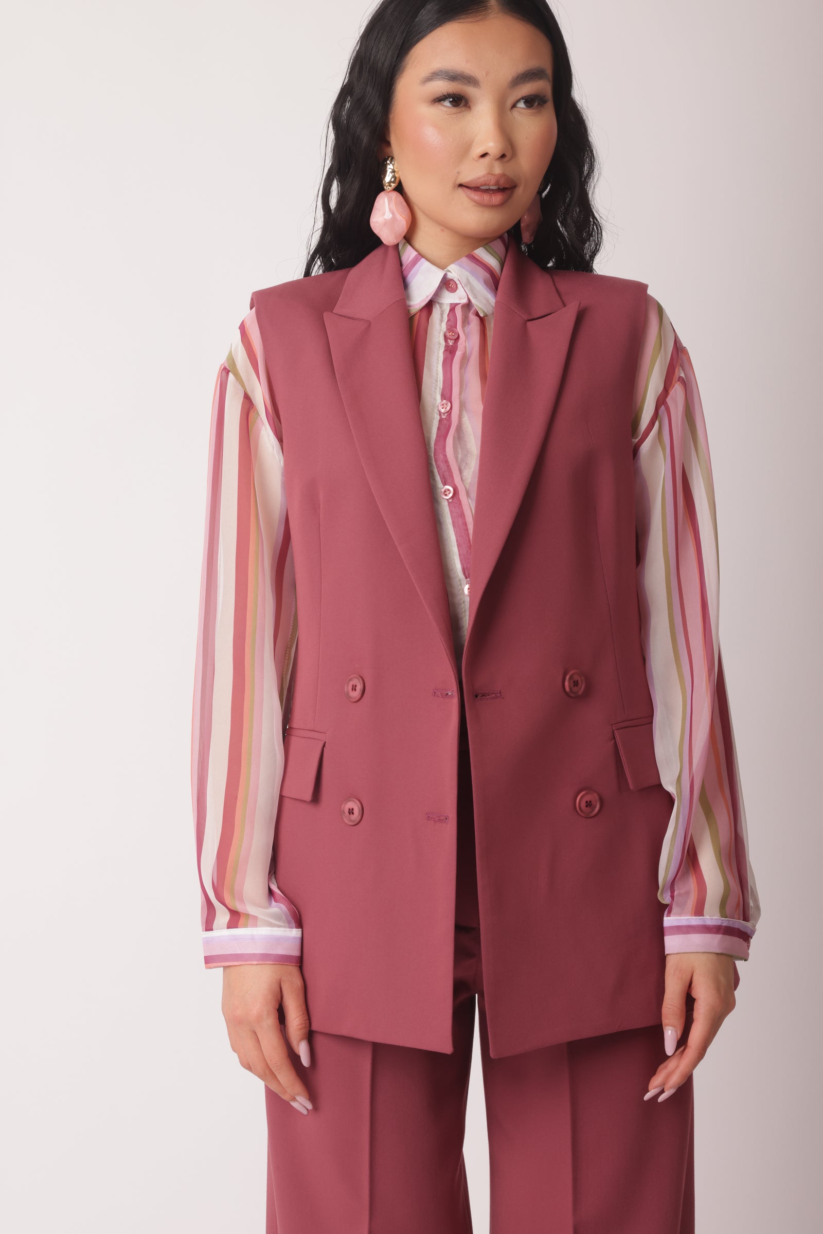 Gilet Office Rosa Pepe