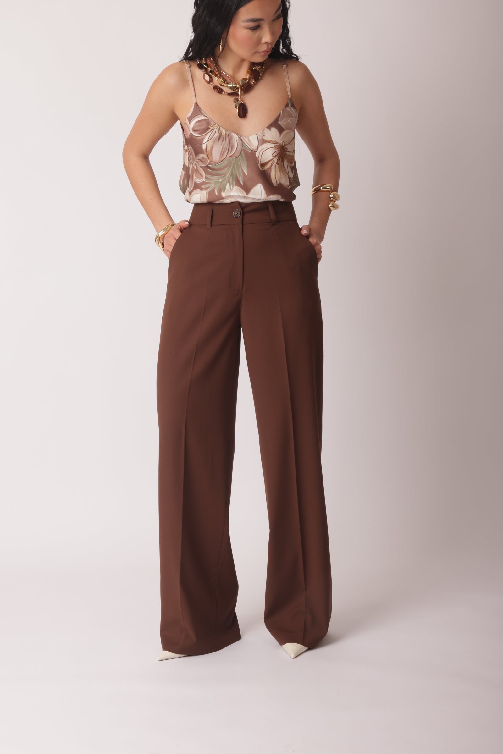 Pantalone Office Testa Di Moro