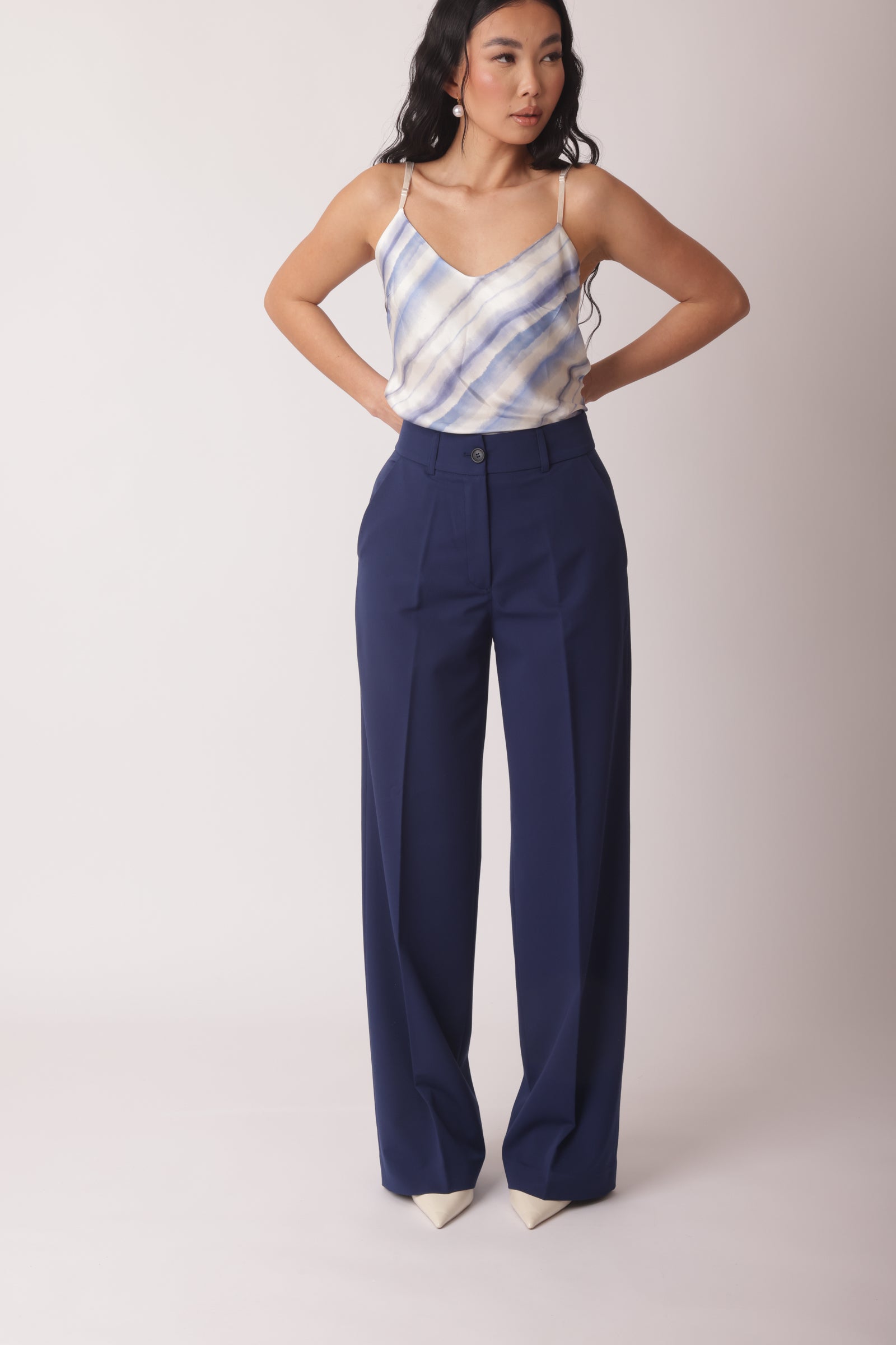 Pantalone Office Blu