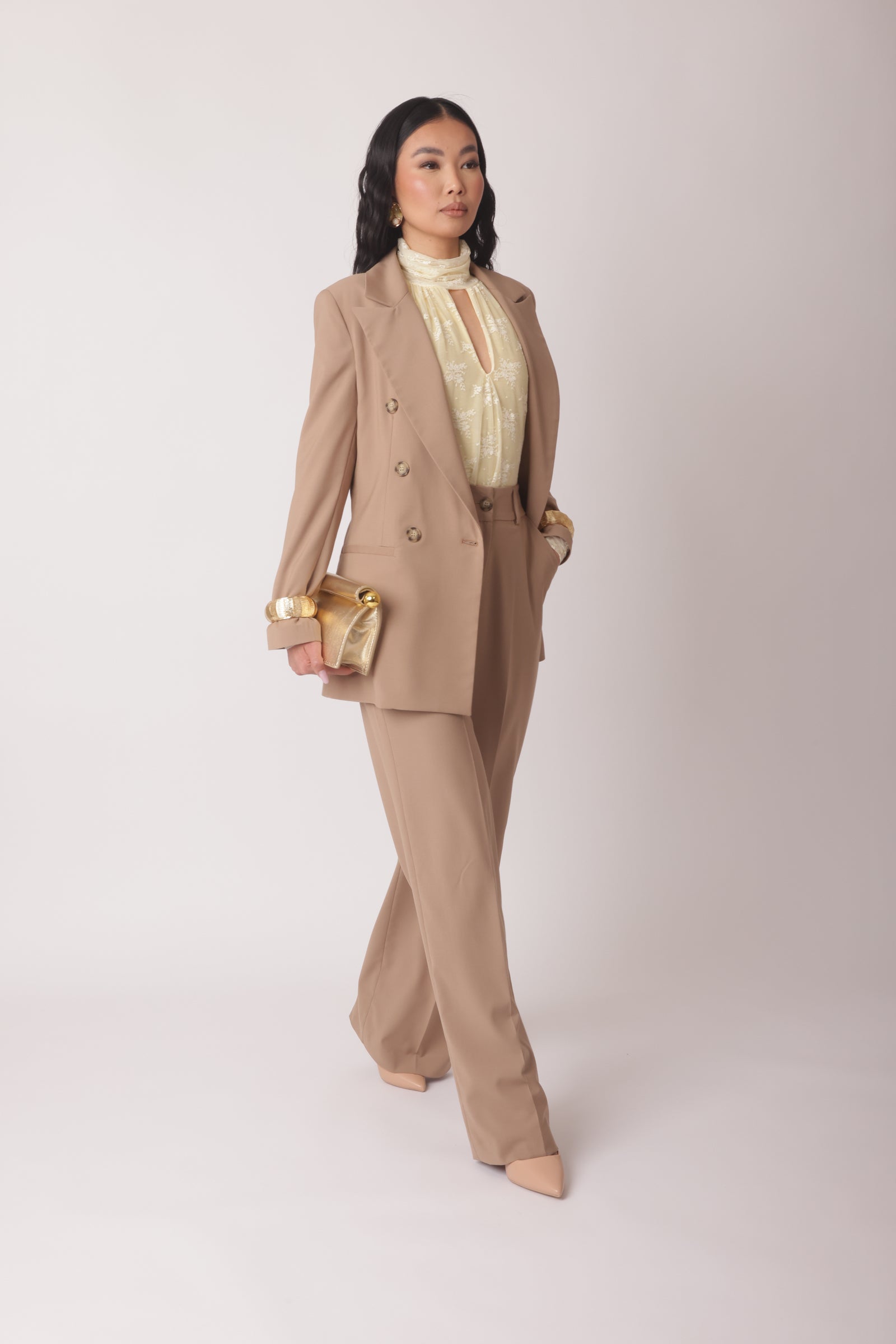 Pantalone Office Cammello