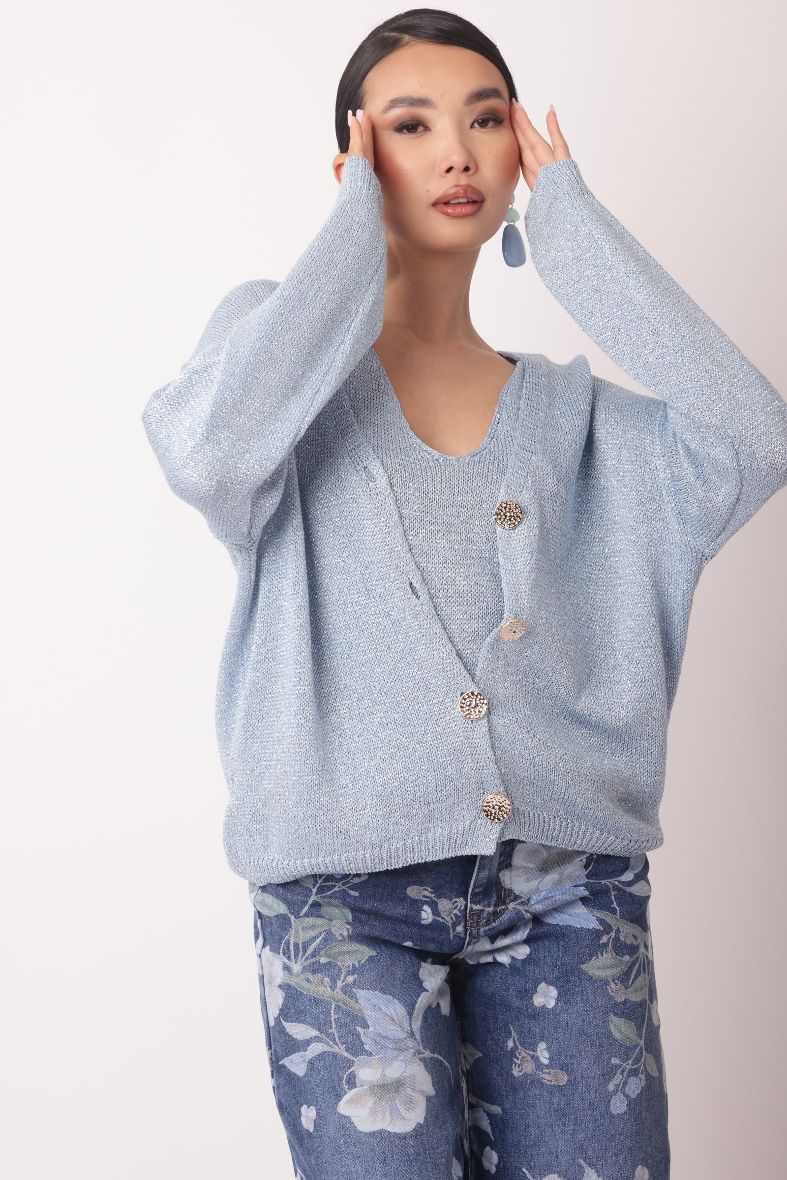 Cardigan Sparkly Celeste