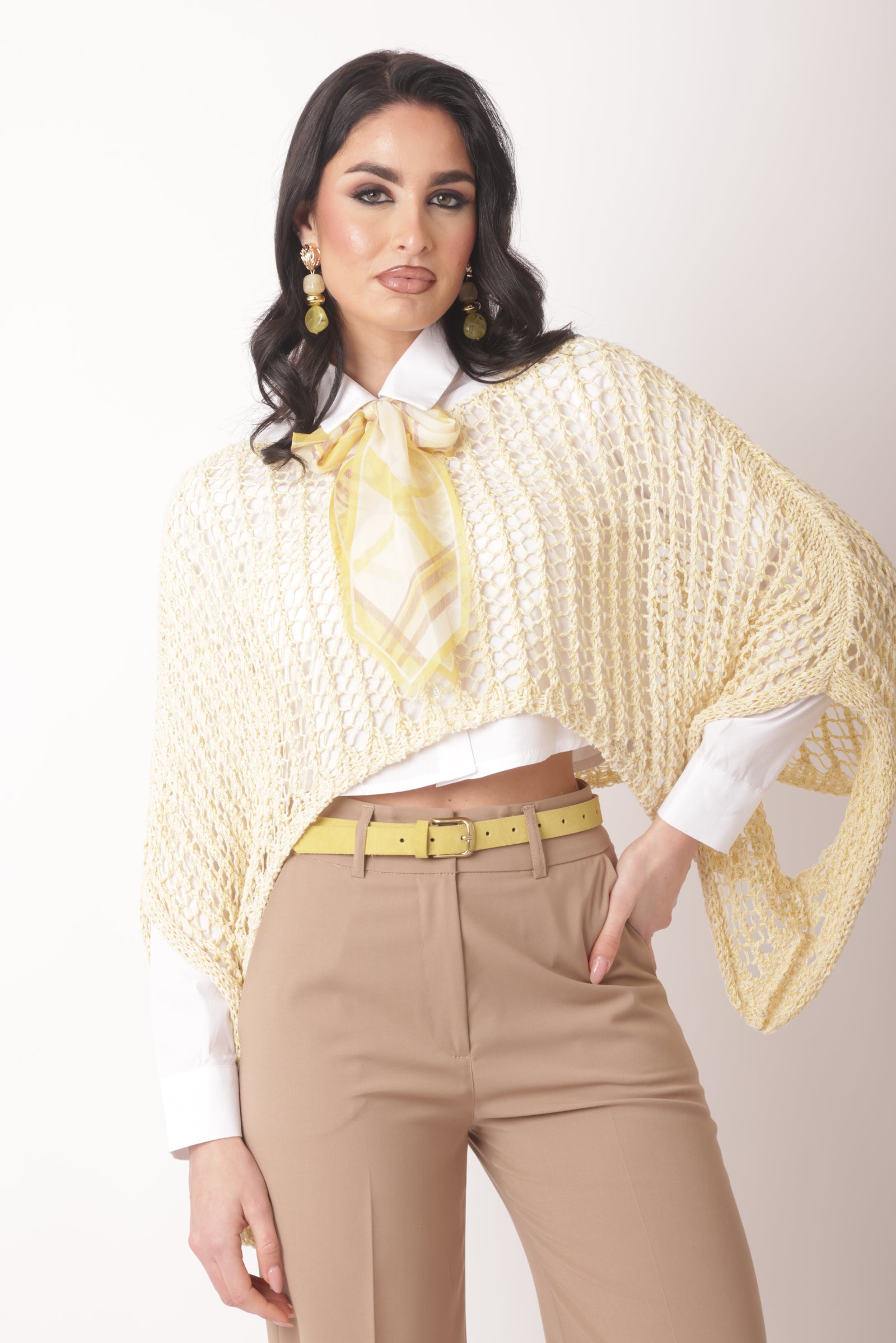 Maglia Filo Luna Giallo