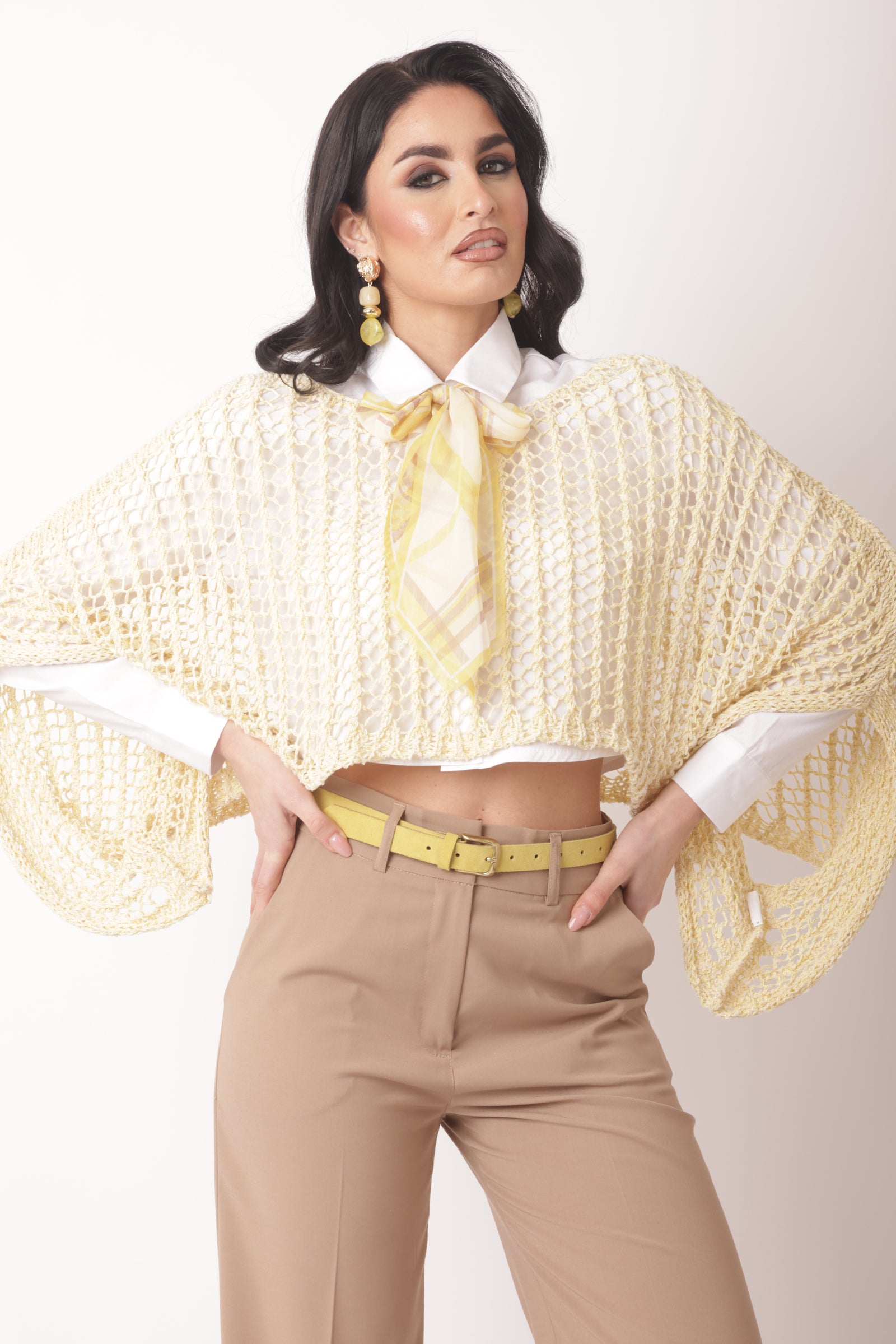 Maglia Filo Luna Giallo