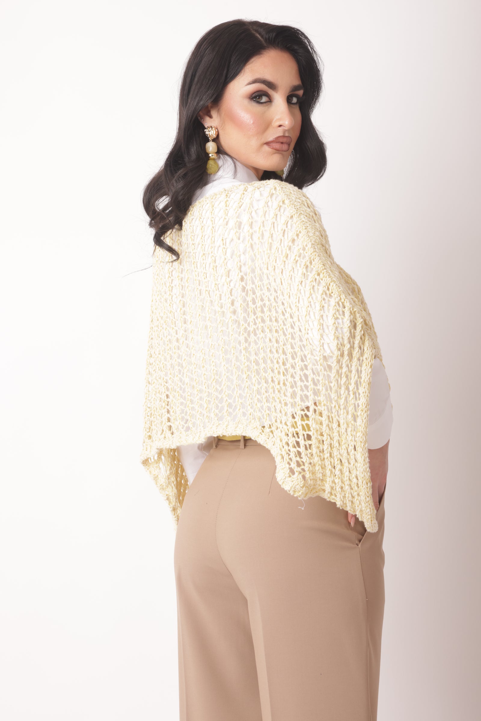 Maglia Filo Luna Giallo