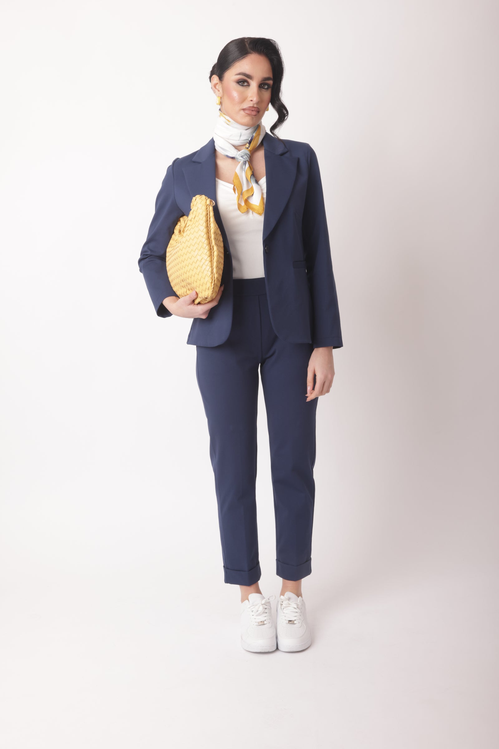 Pantalone Punto Milano Capri-Sporty Blu
