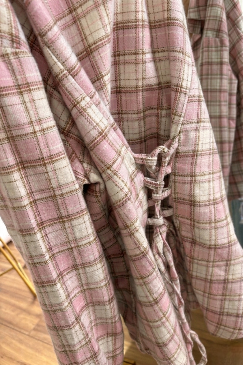 Camicia Corsetto Rosa