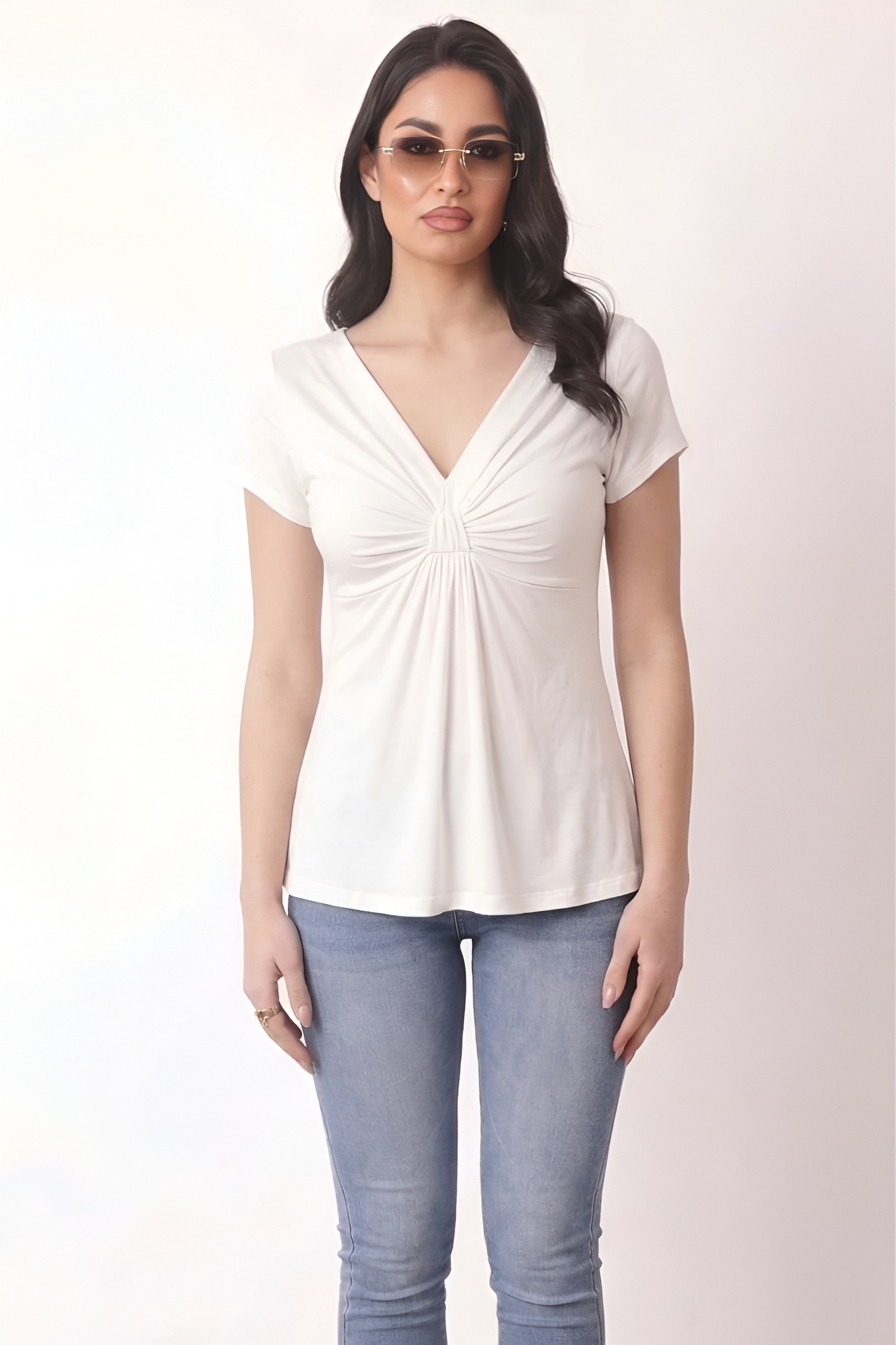 Maglia Nodo Bianco