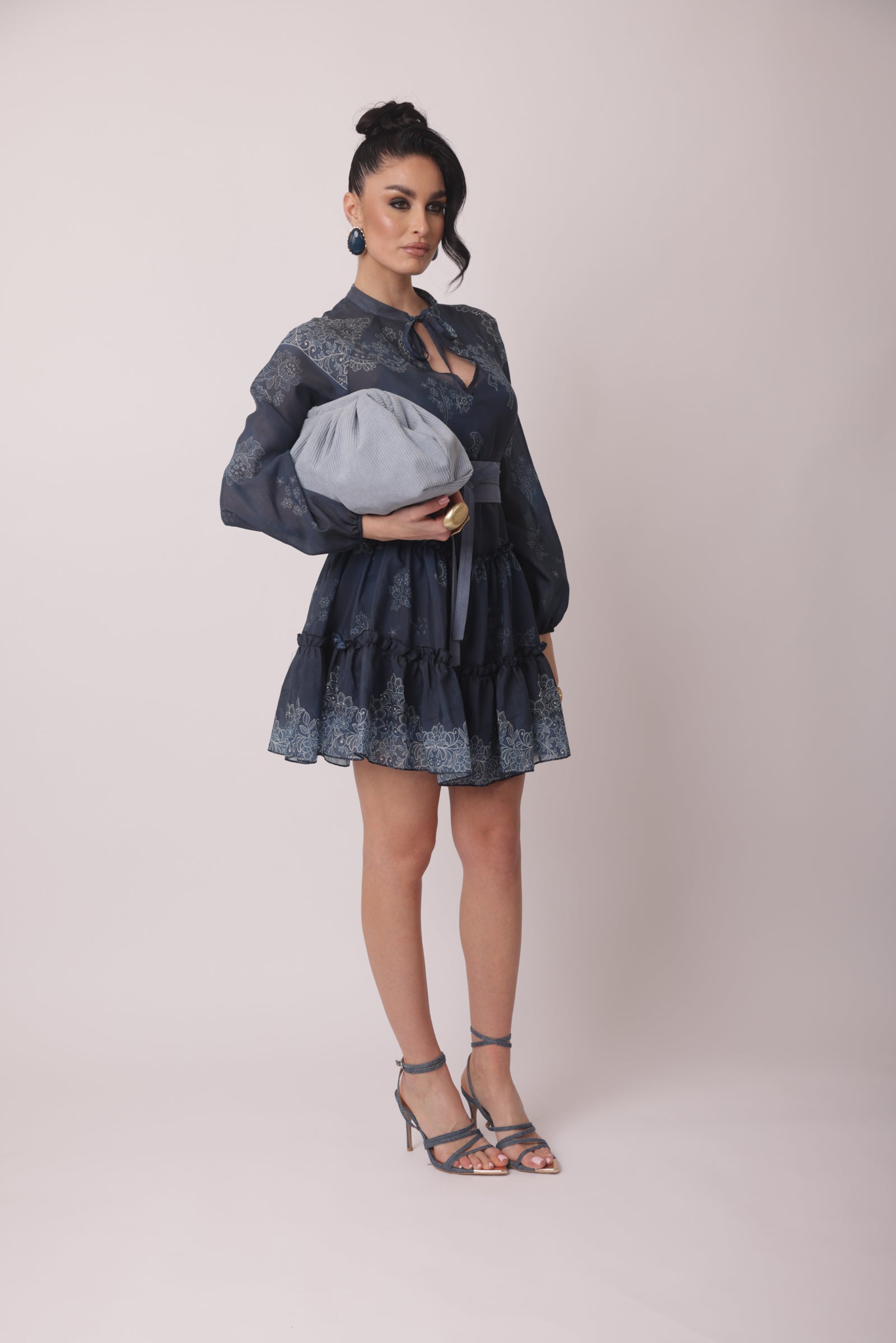 Abito Nancy blu|Colore:Blu