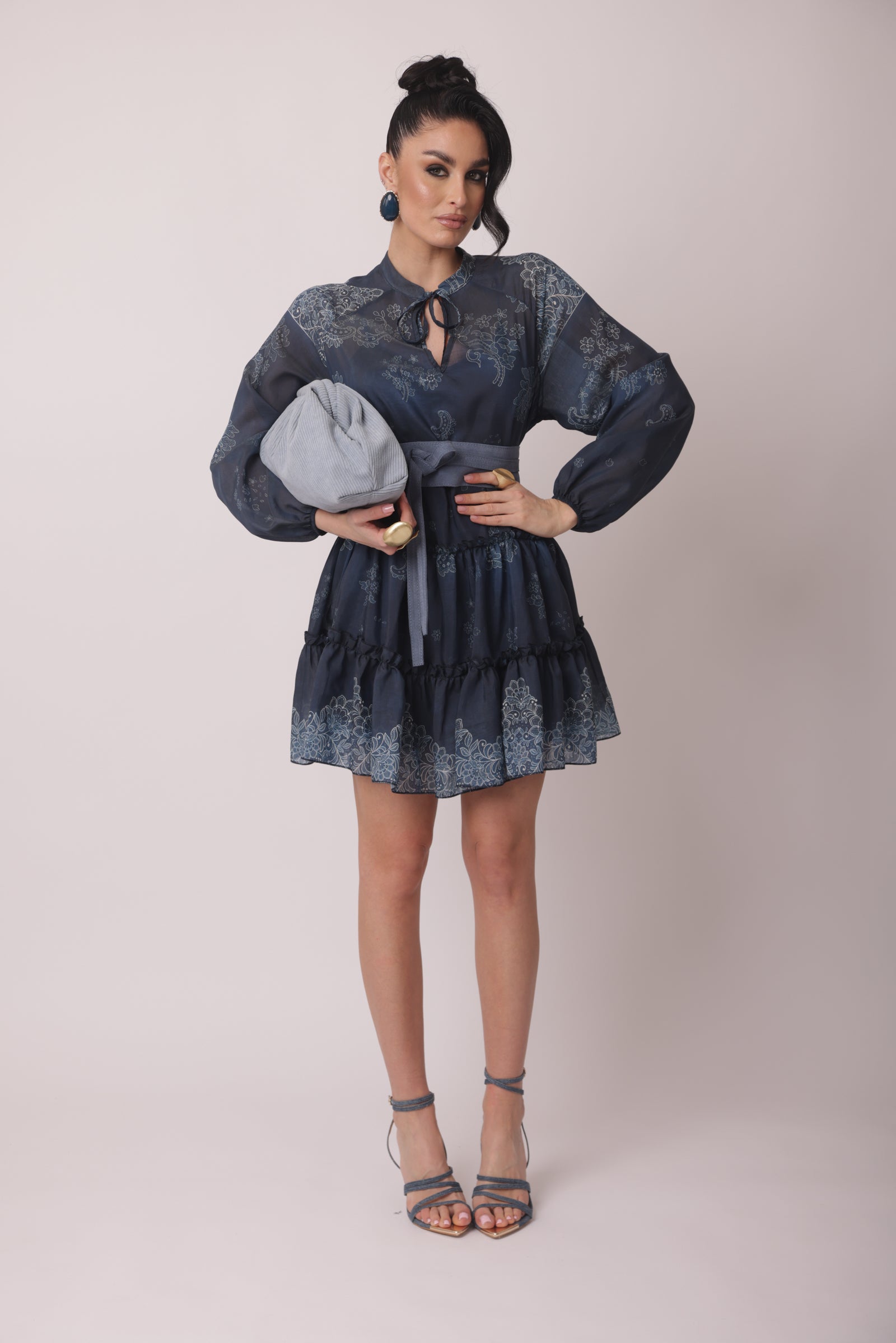 Abito Nancy blu|Colore:Blu