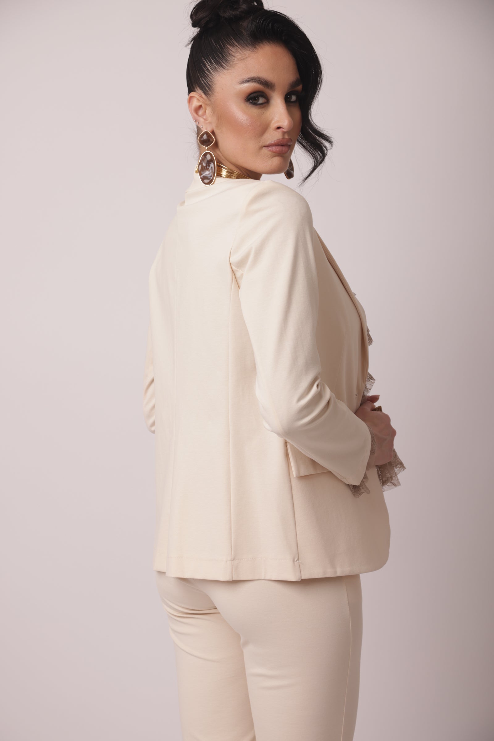 Giacca Punto Milano Classic gesso|Colore:Gesso