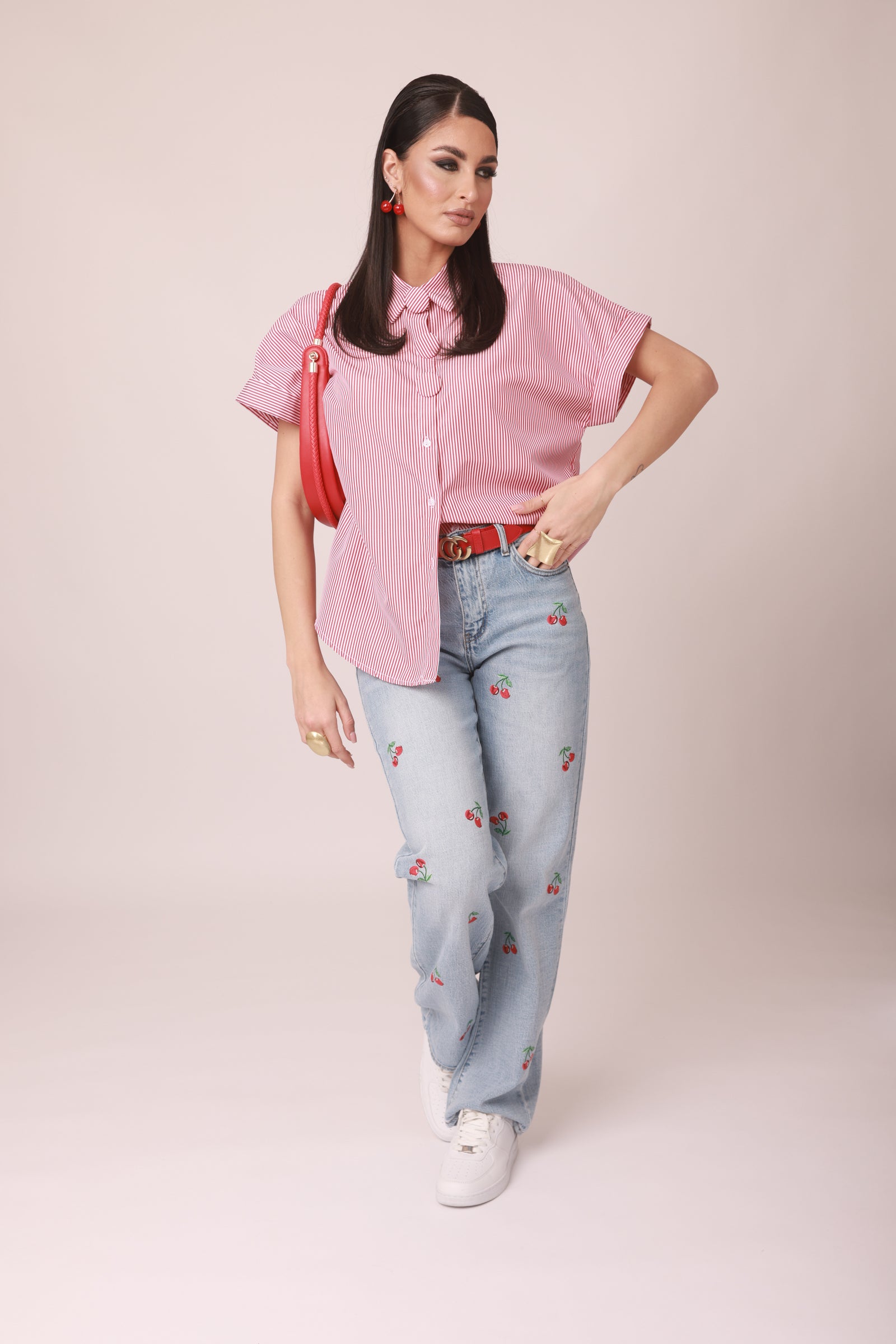 Jeans Cherry denim|Colore:Denim