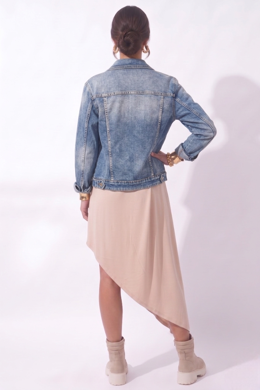 Giubbino Denim denim chiaro|Colore:Denim chiaro
