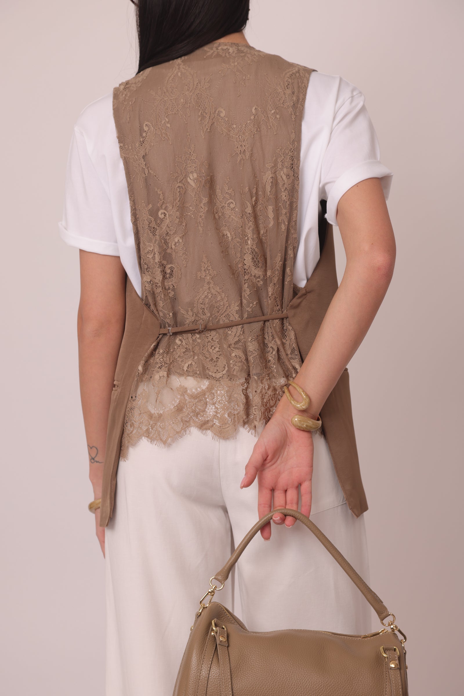 Gilet Dual fango|Colore:Fango