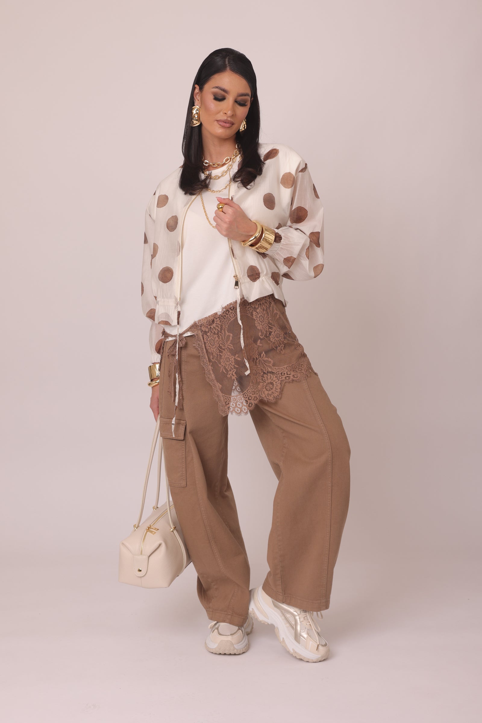 Pantalone Bamboo fango|Colore:Fango