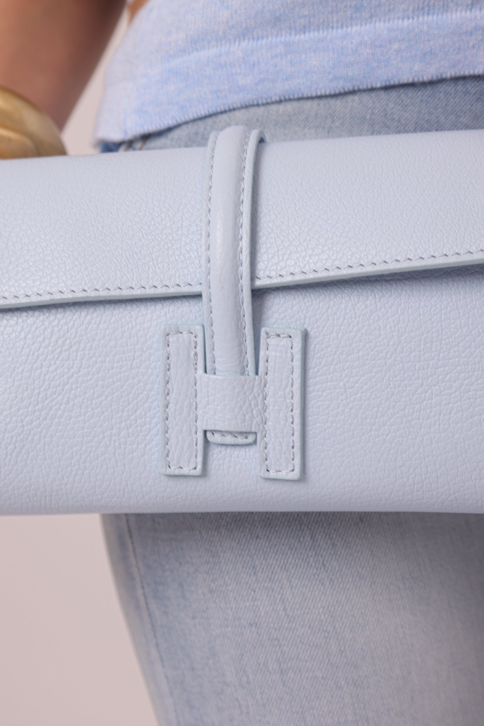 Clutch H Azzurro|Colore:Azzurro