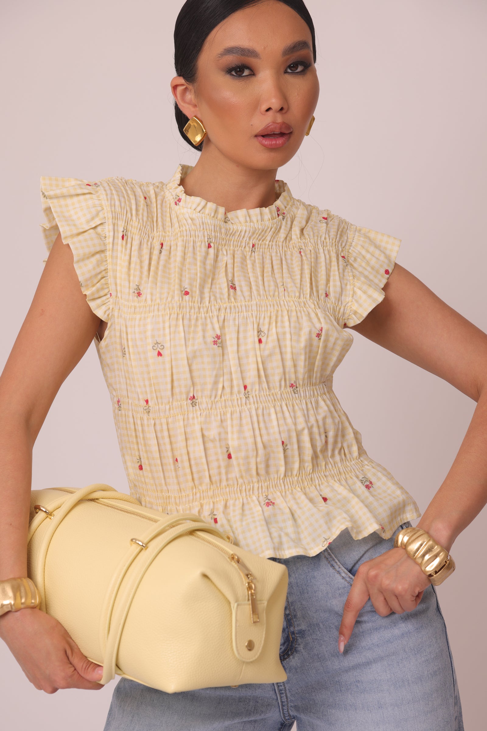 Maglia Nic giallo|Colore:Giallo