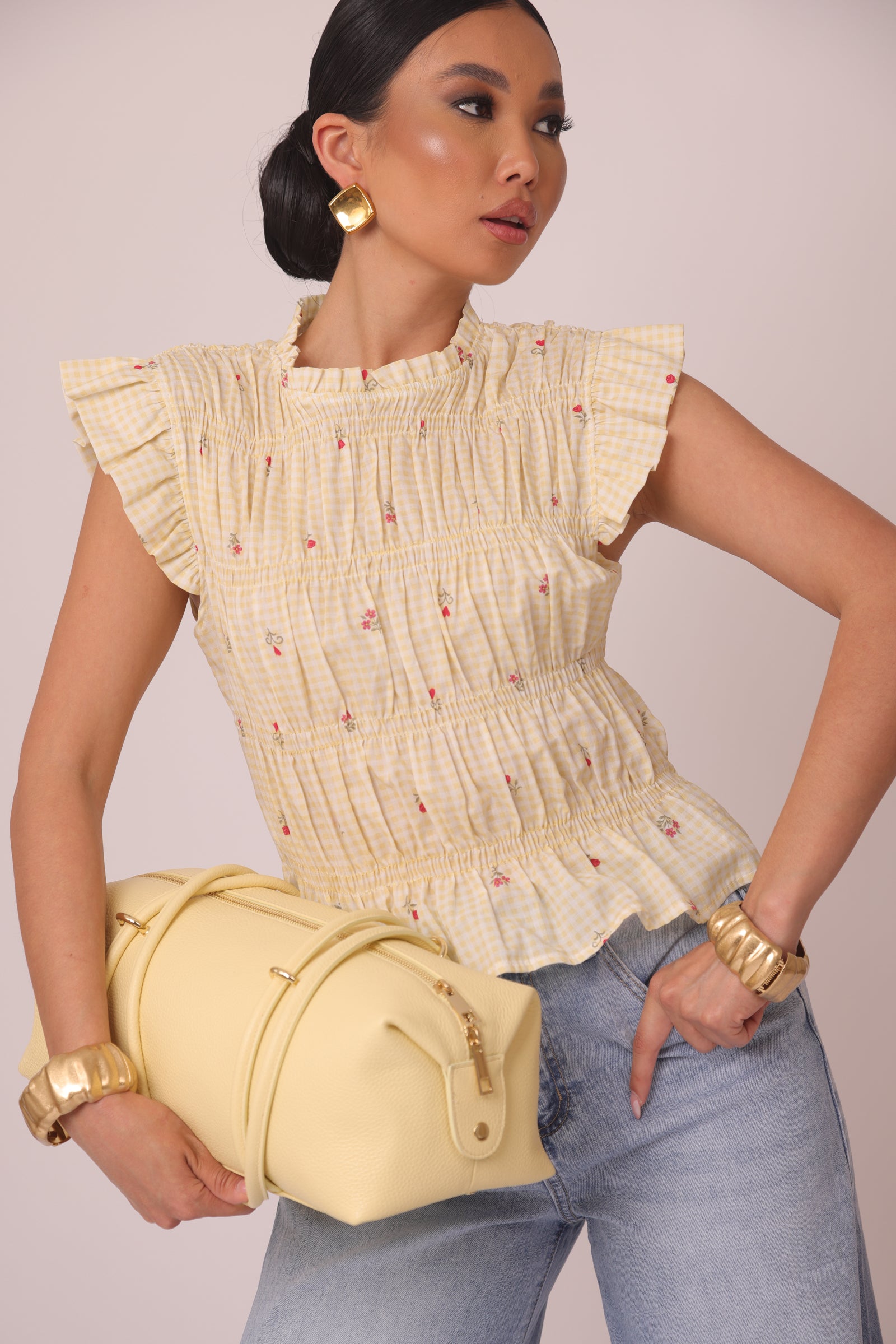 Maglia Nic giallo|Colore:Giallo