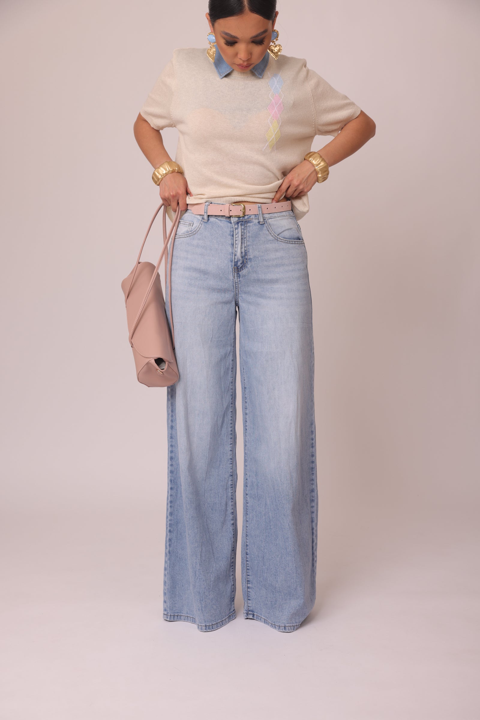 Jeans Berlino denim chiaro|Colore:Denim chiaro