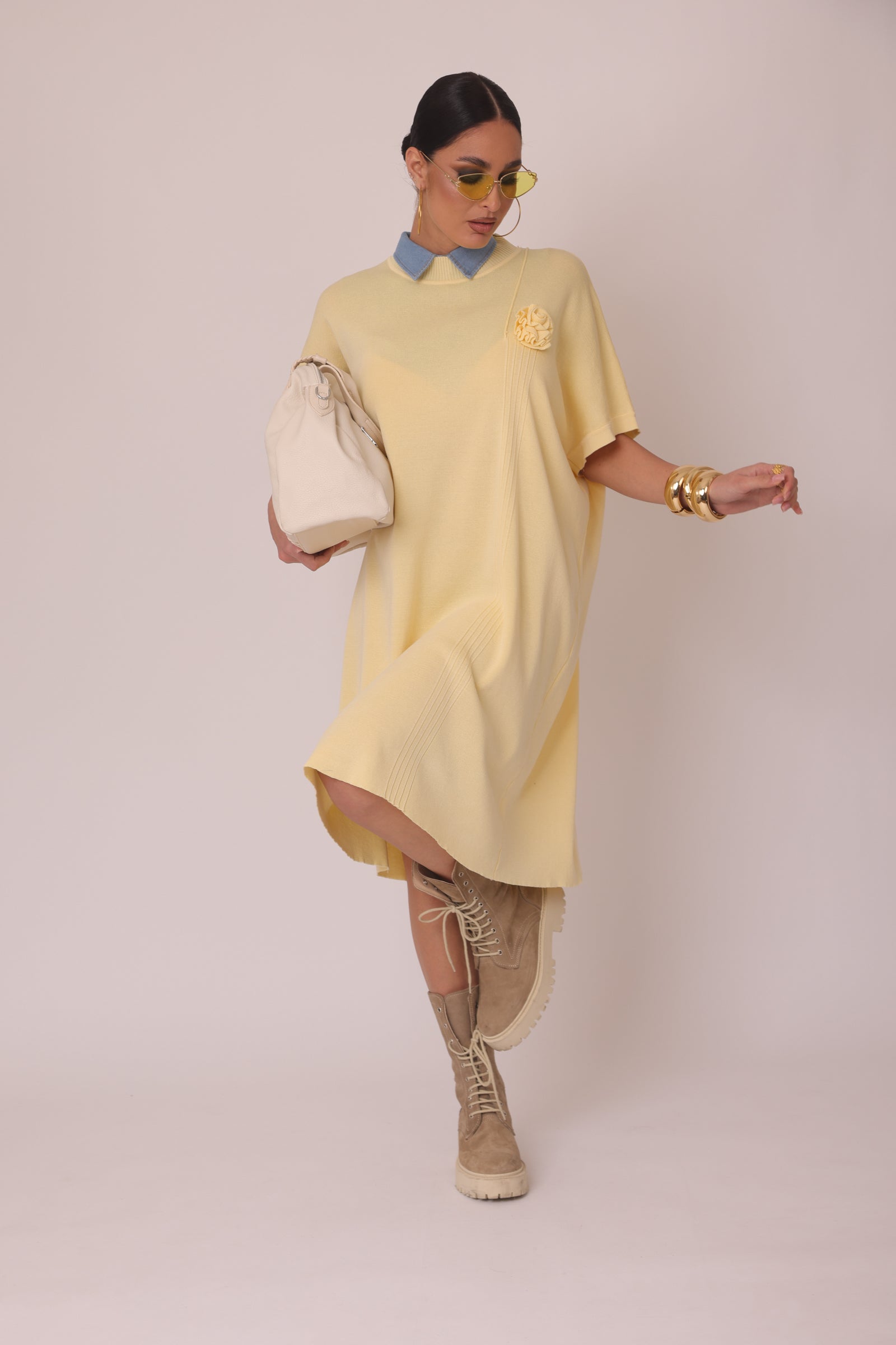Abito Camilla giallo|Colore:Giallo