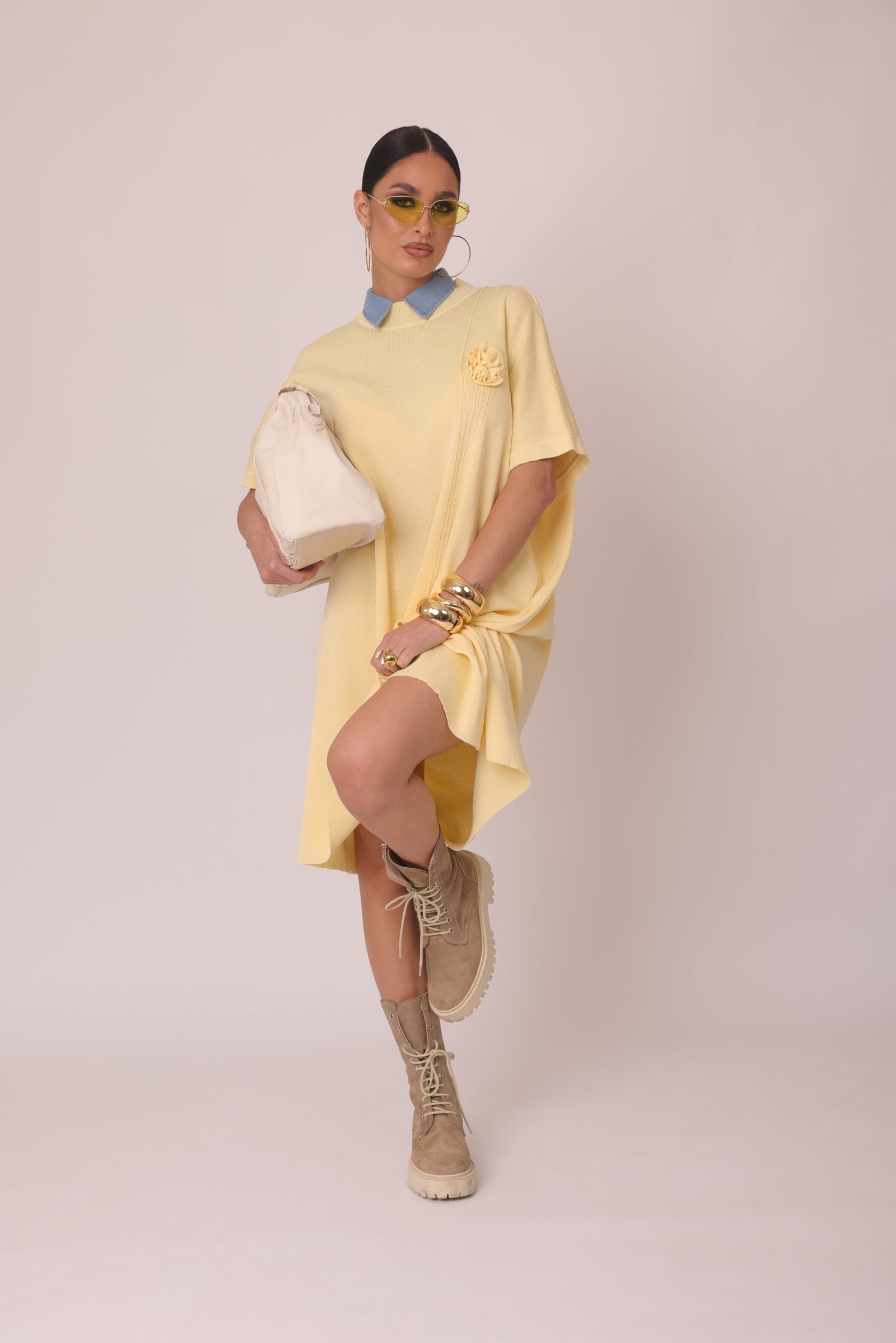 Abito Camilla giallo|Colore:Giallo