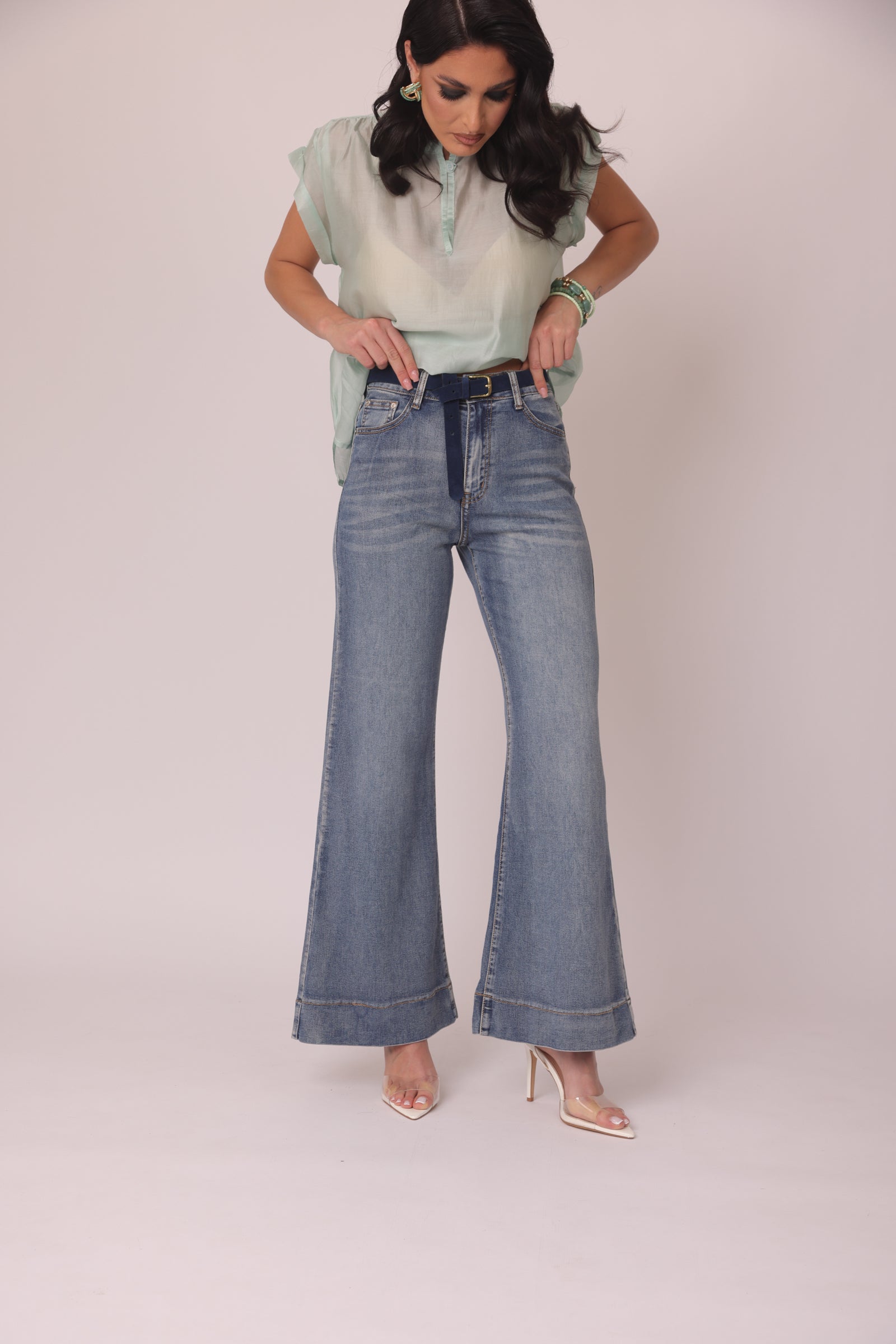 Jeans Wild denim|Colore:Denim