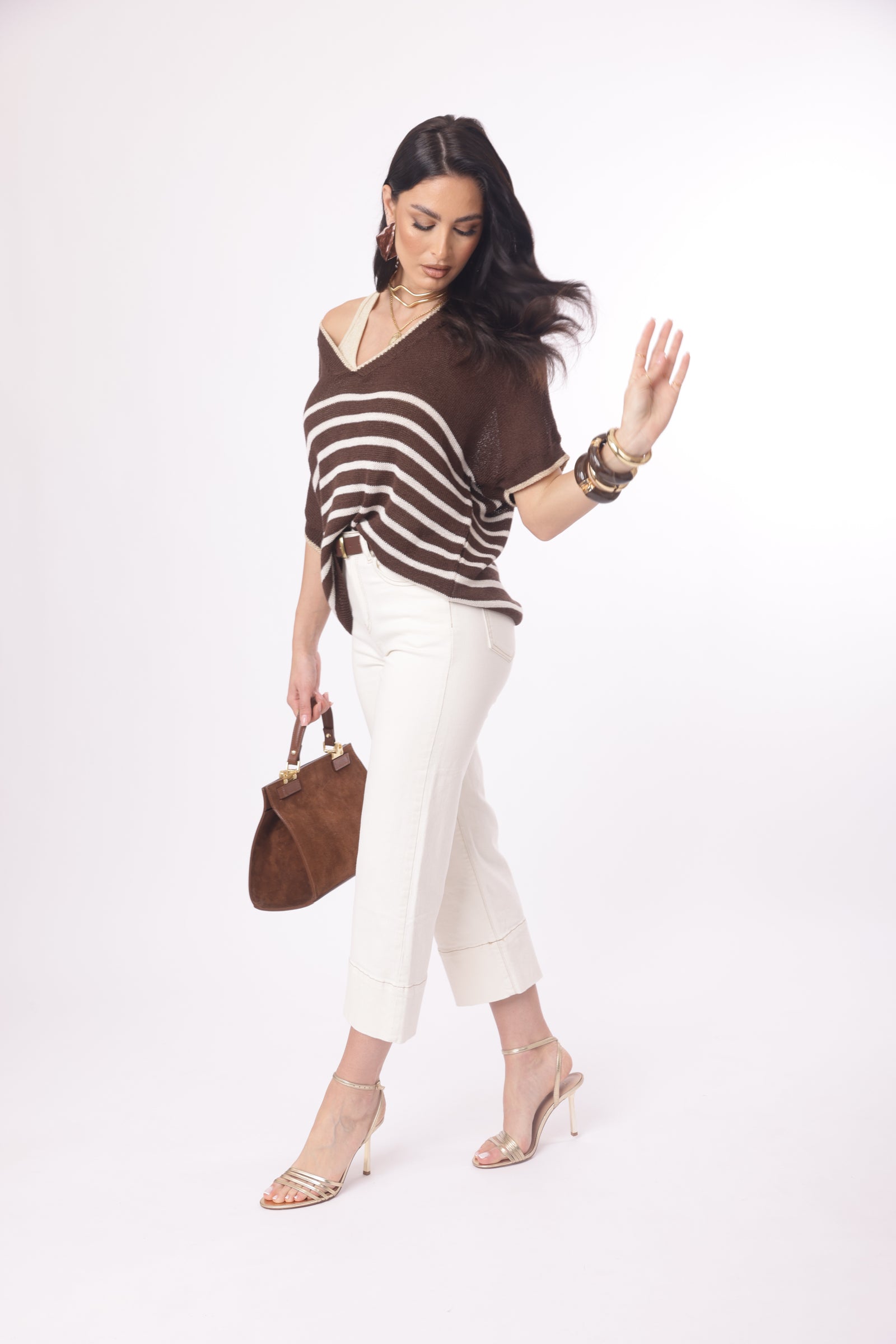 Pantalone Positano Beige chiaro|Colore:Beige chiaro