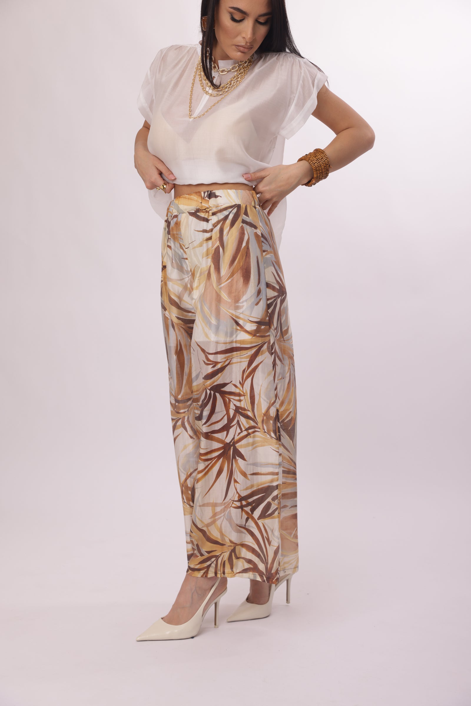 Pantalone Hawaii beige|Colore:Beige