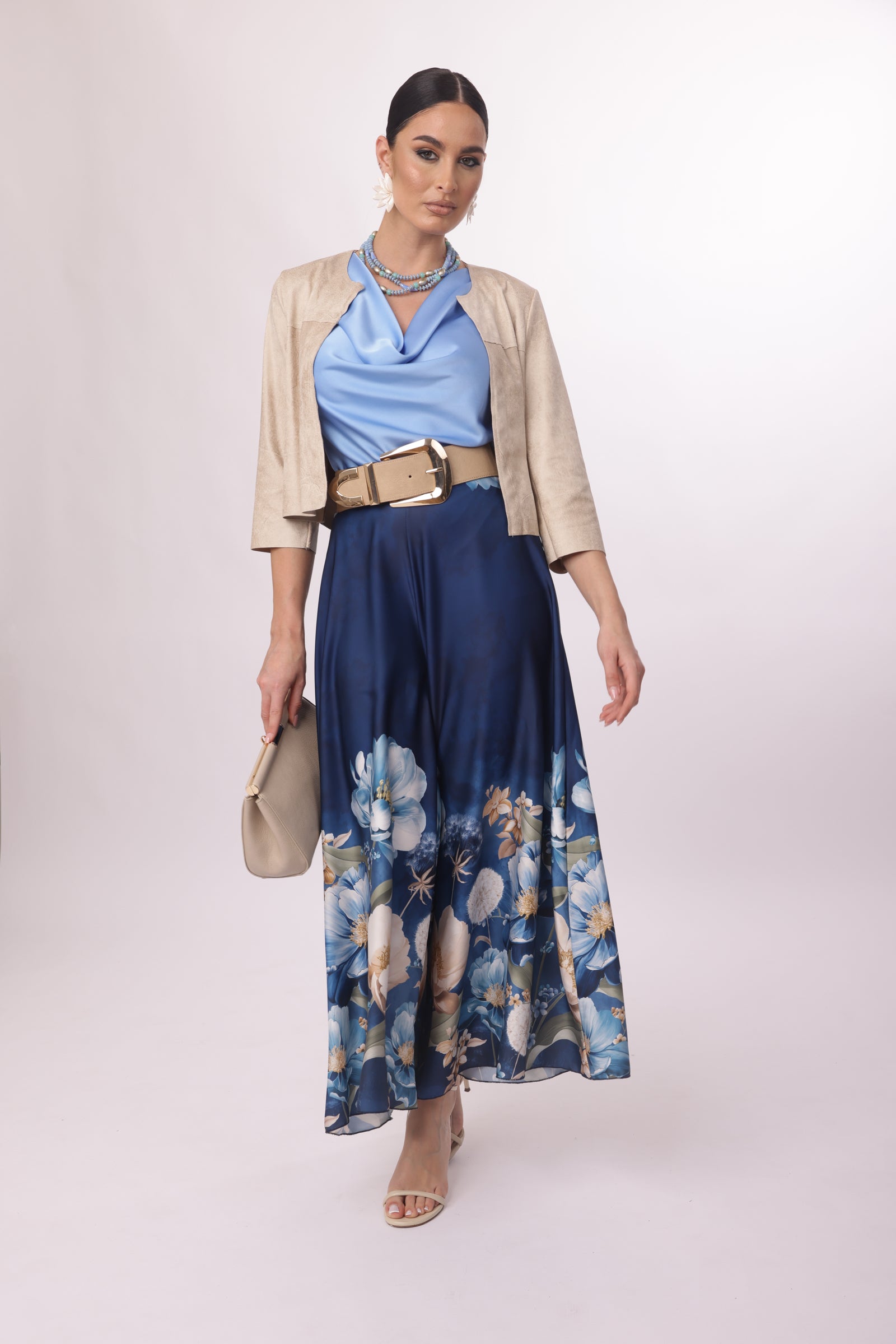 Pantagonna Flower Blu|Colore:Blu