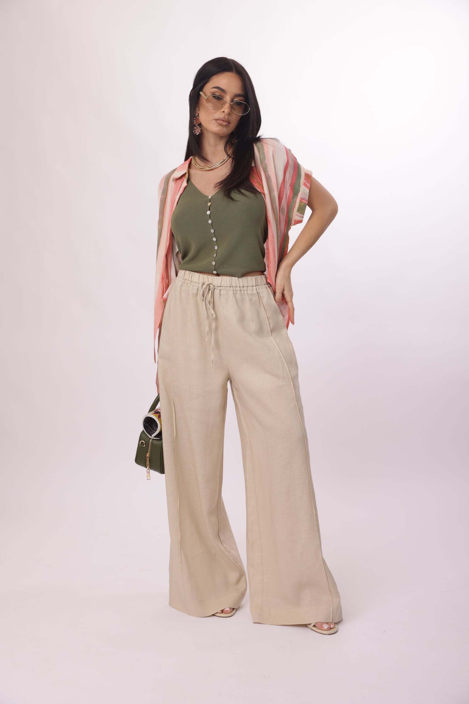 Pantalone Maiori Beige|Colore:Beige