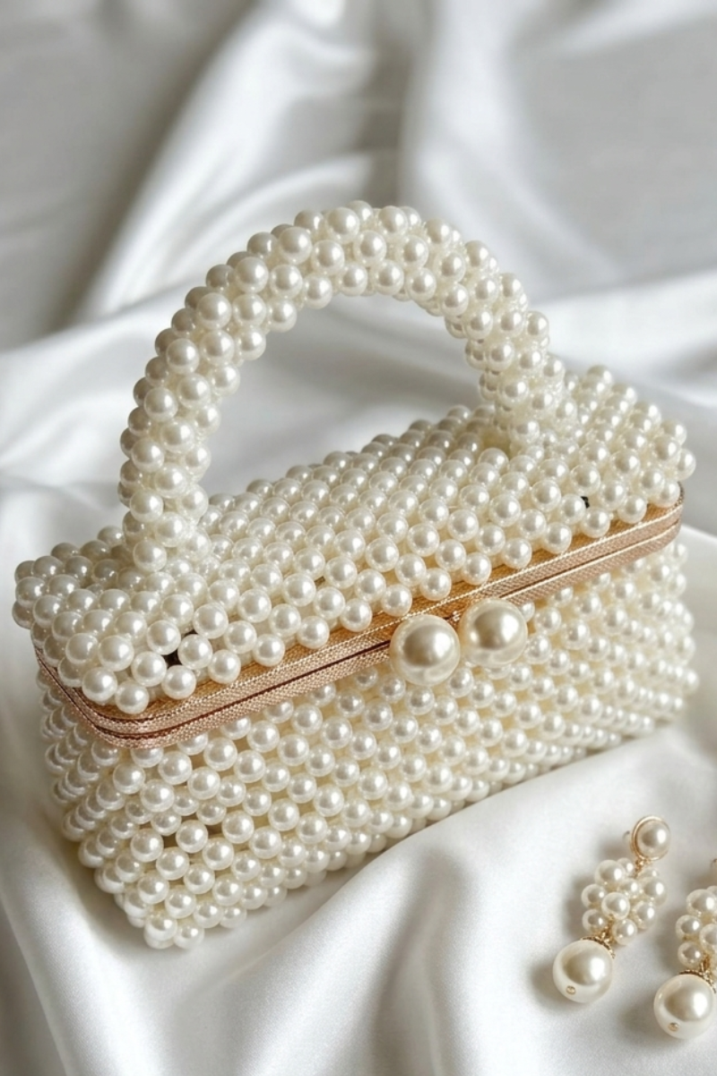 Borsa Perla bianco perla|Colore:Bianco perla