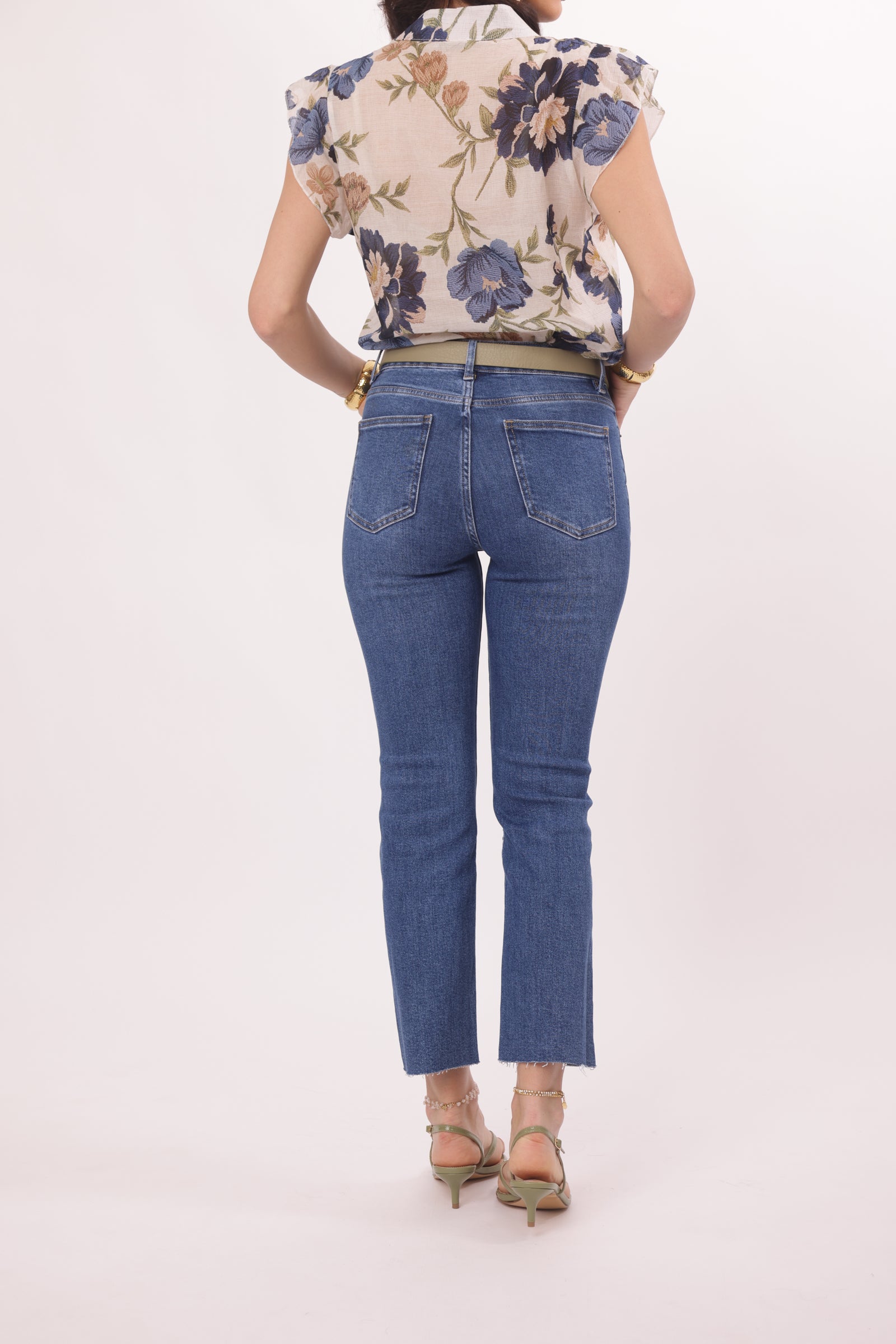 Jeans Straight denim scuro|Colore:Denim scuro