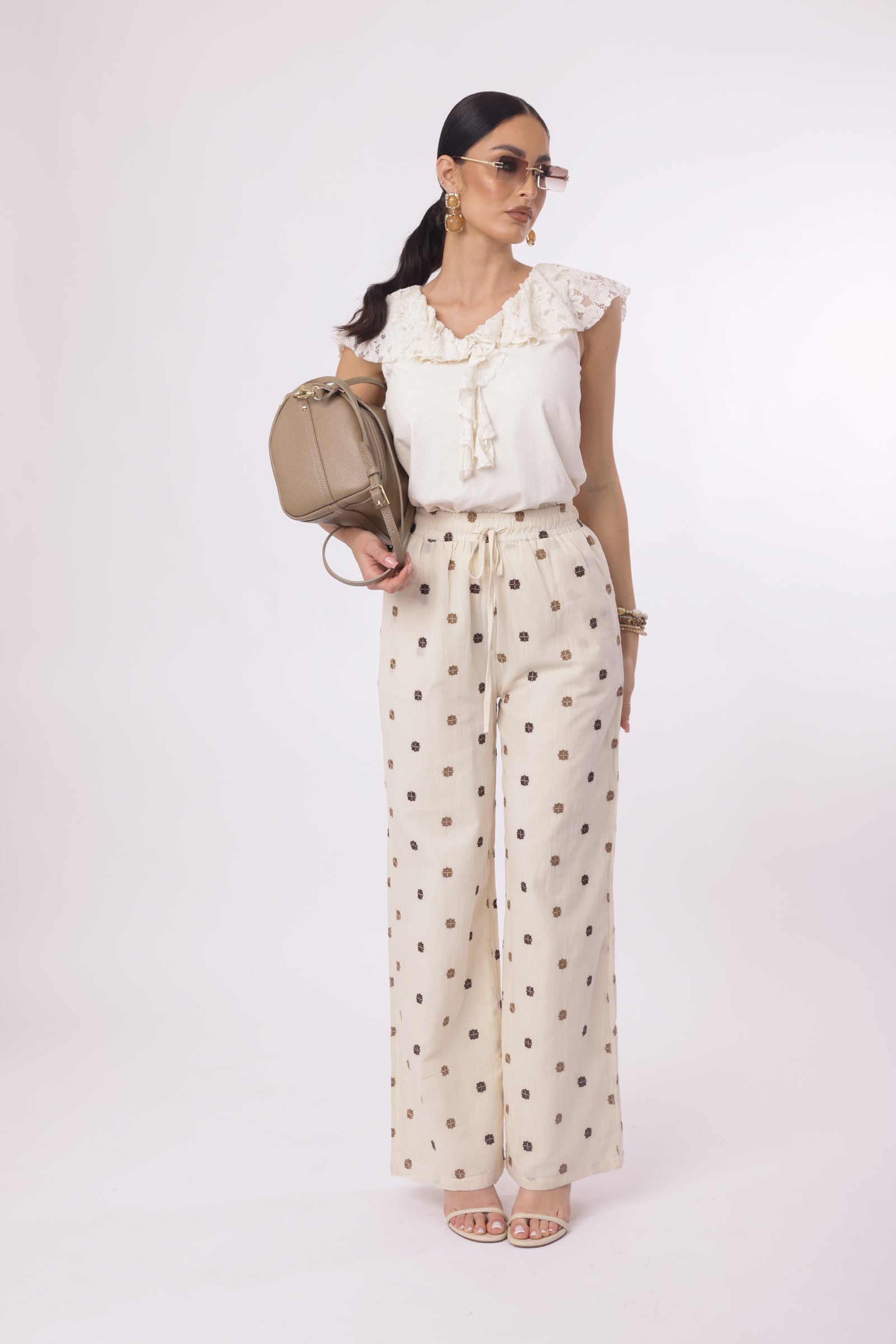 Pantalone Soleil beige|Colore:Beige