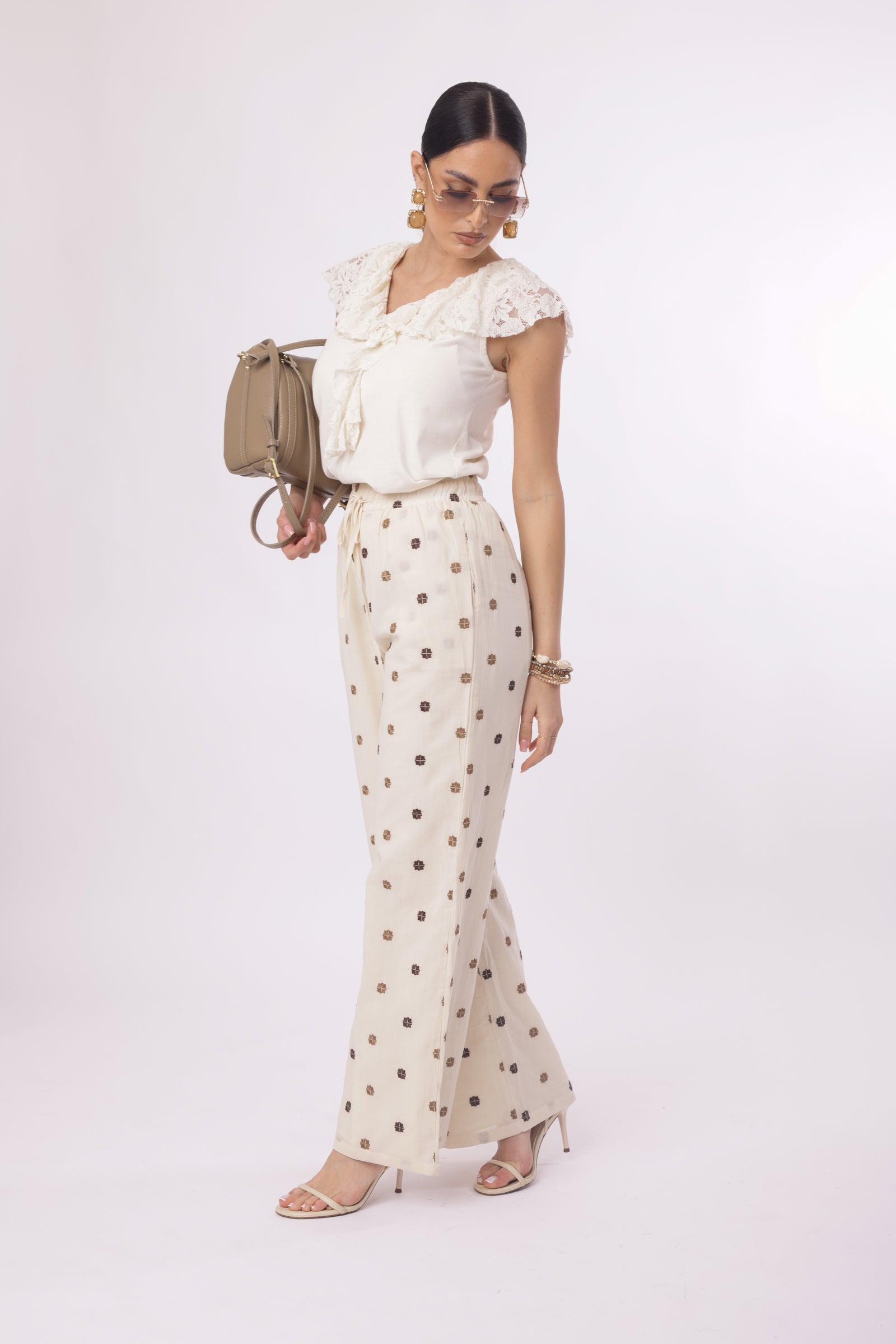 Pantalone Soleil beige|Colore:Beige