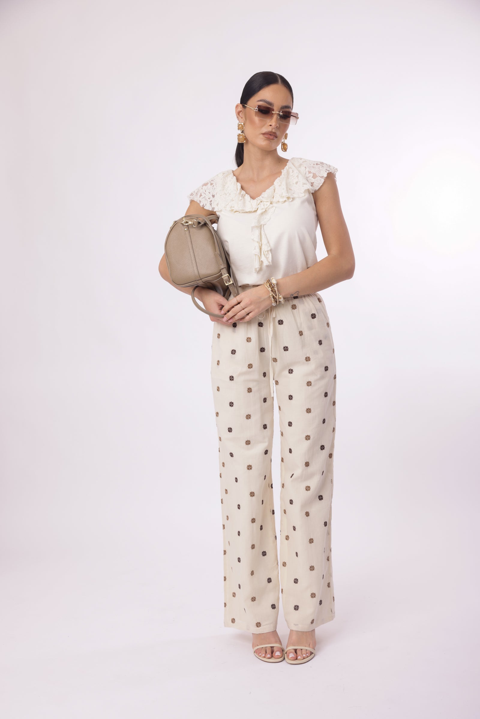 Pantalone Soleil beige|Colore:Beige