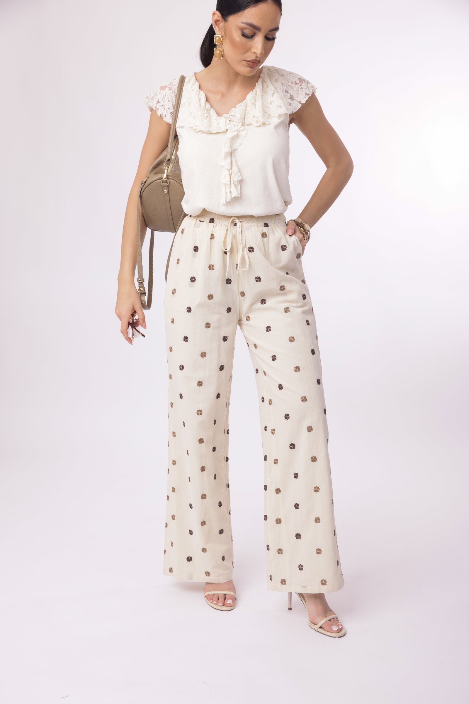 Pantalone Soleil beige|Colore:Beige