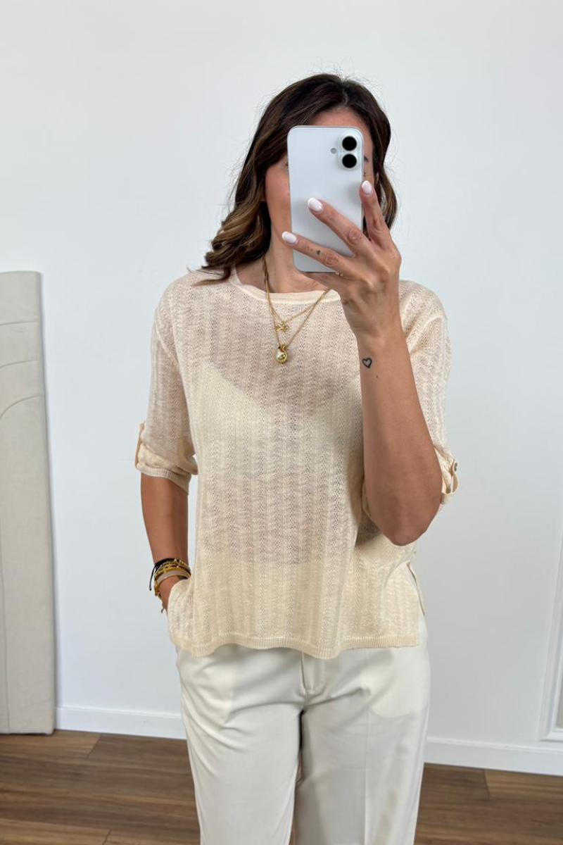 Maglia Nancy beige|Colore:Beige