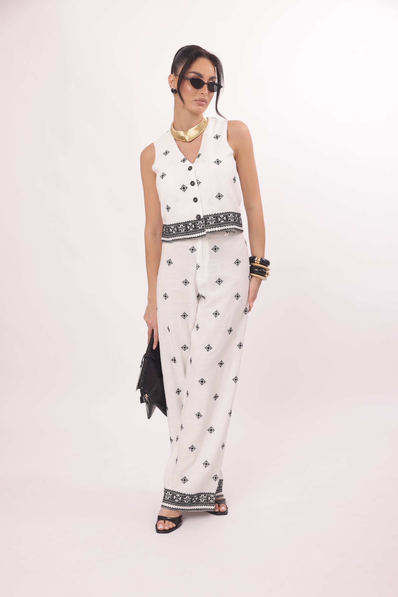 Coordinato Malaga bianco|Colore:Bianco