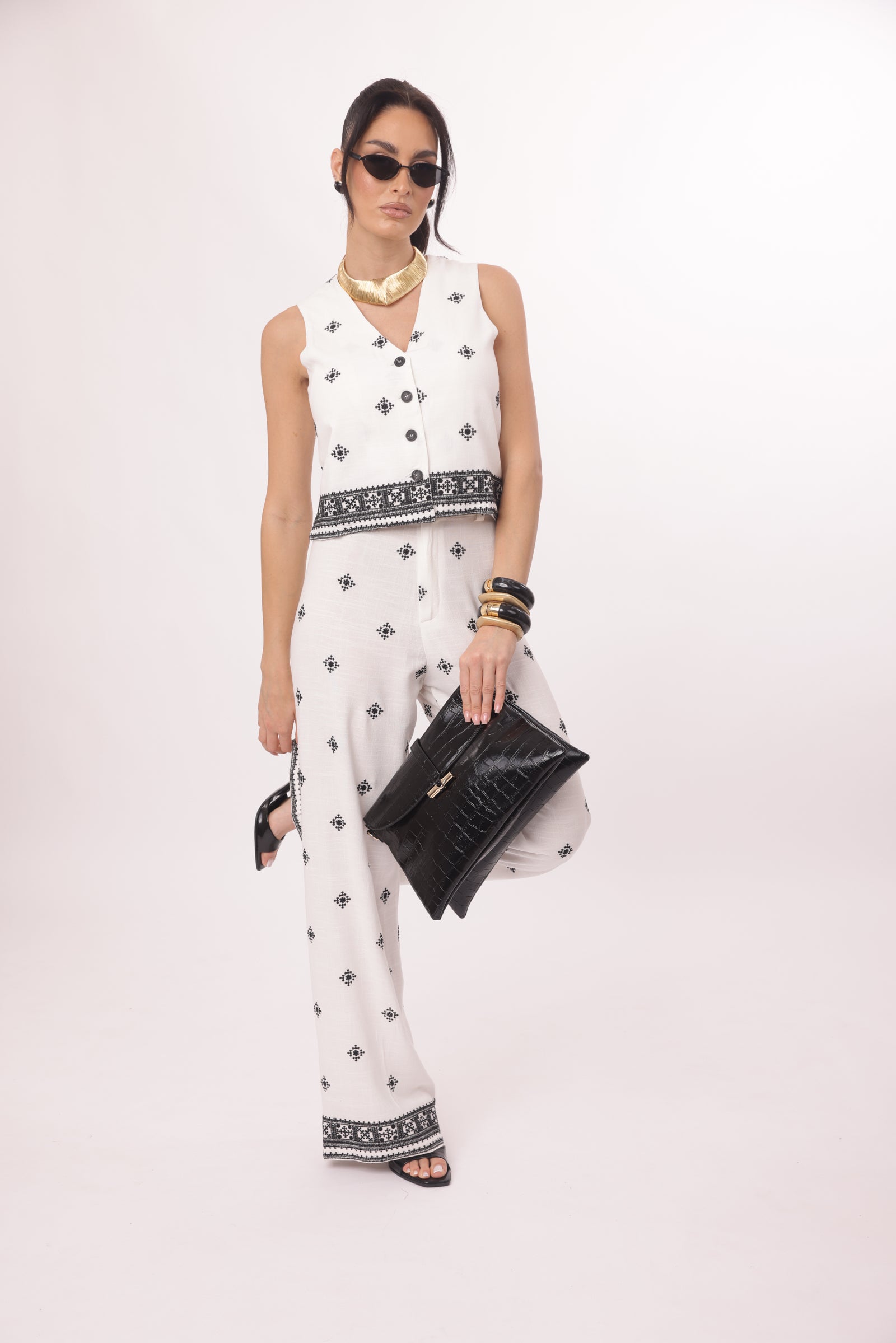 Coordinato Malaga bianco|Colore:Bianco