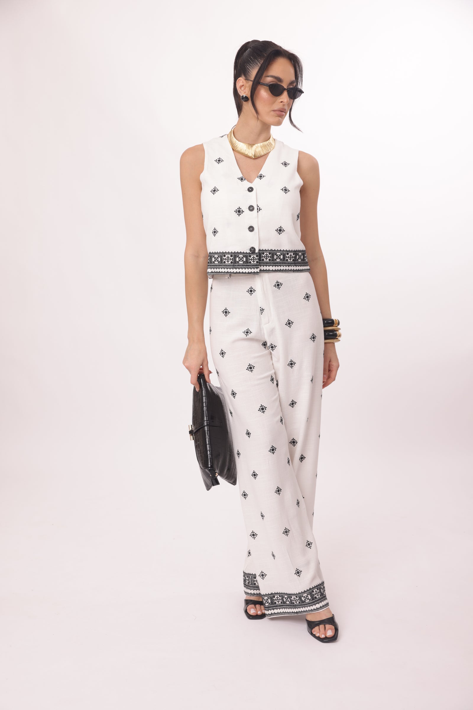 Coordinato Malaga bianco|Colore:Bianco