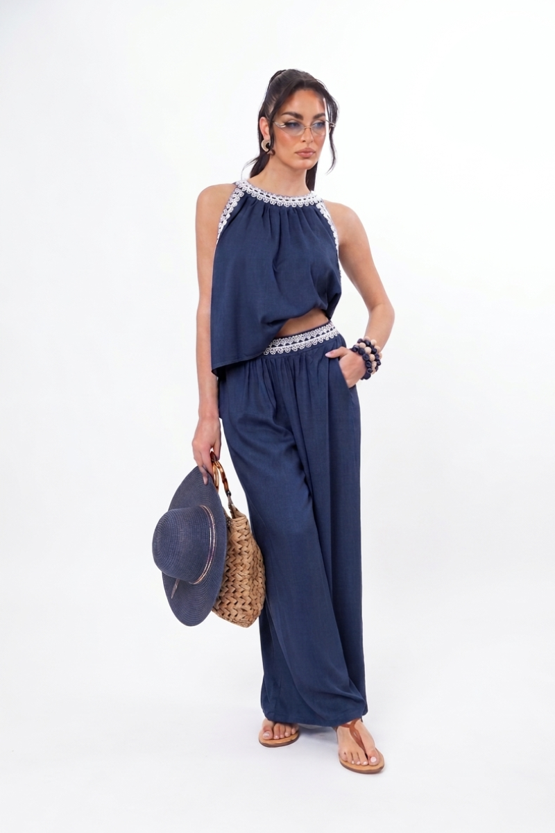 Coordinato Etnique blu|Colore:Blu