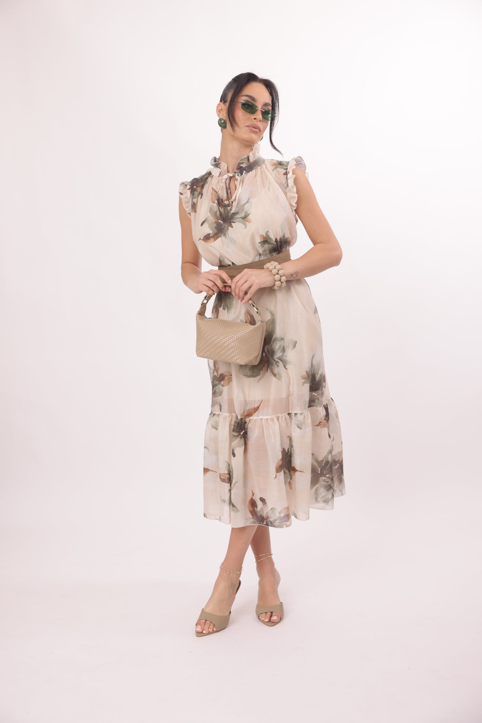 Abito Cloe beige|Colore:Beige
