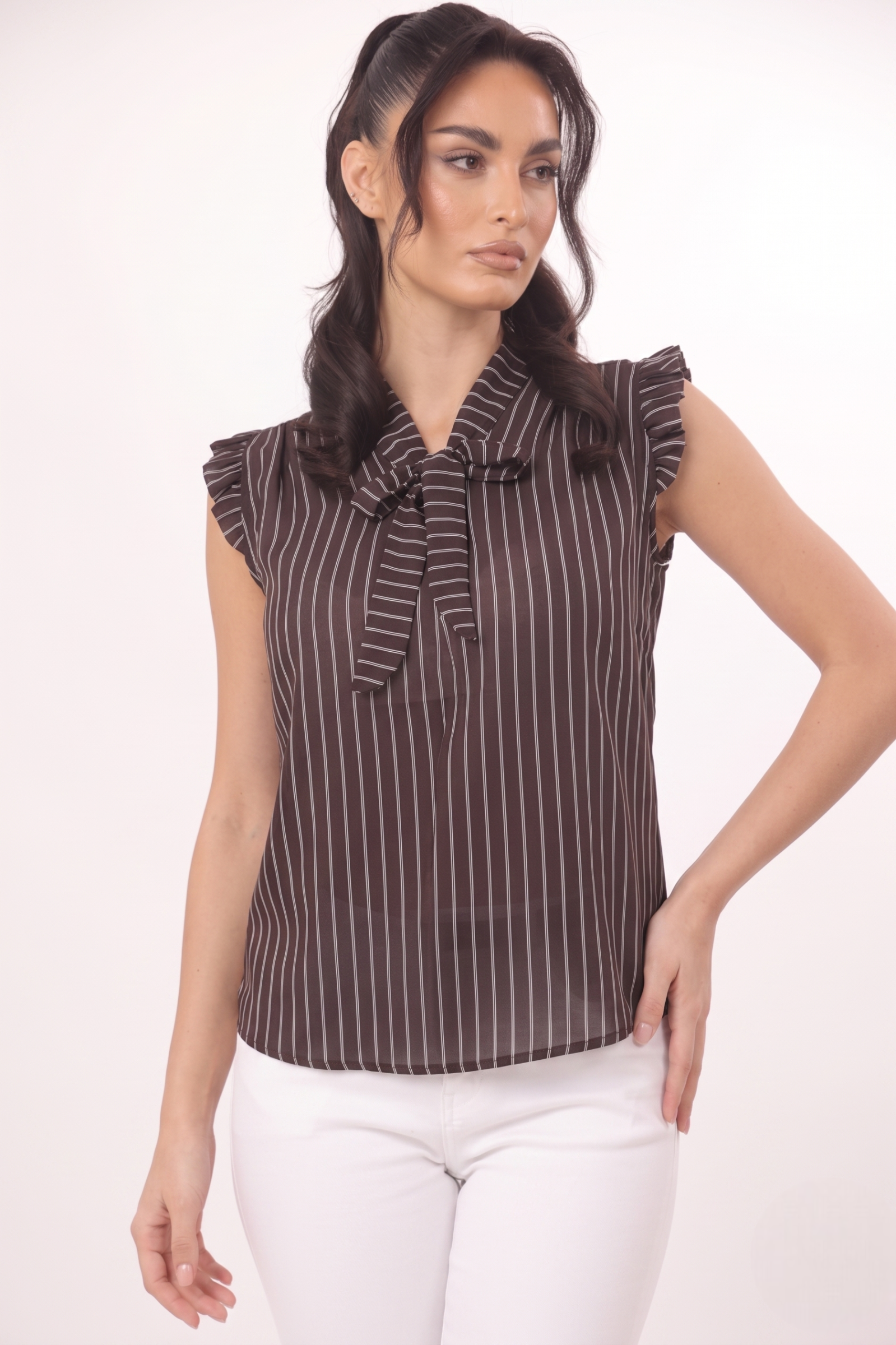 Blusa Jessy testa di moro|Colore:Testa di moro