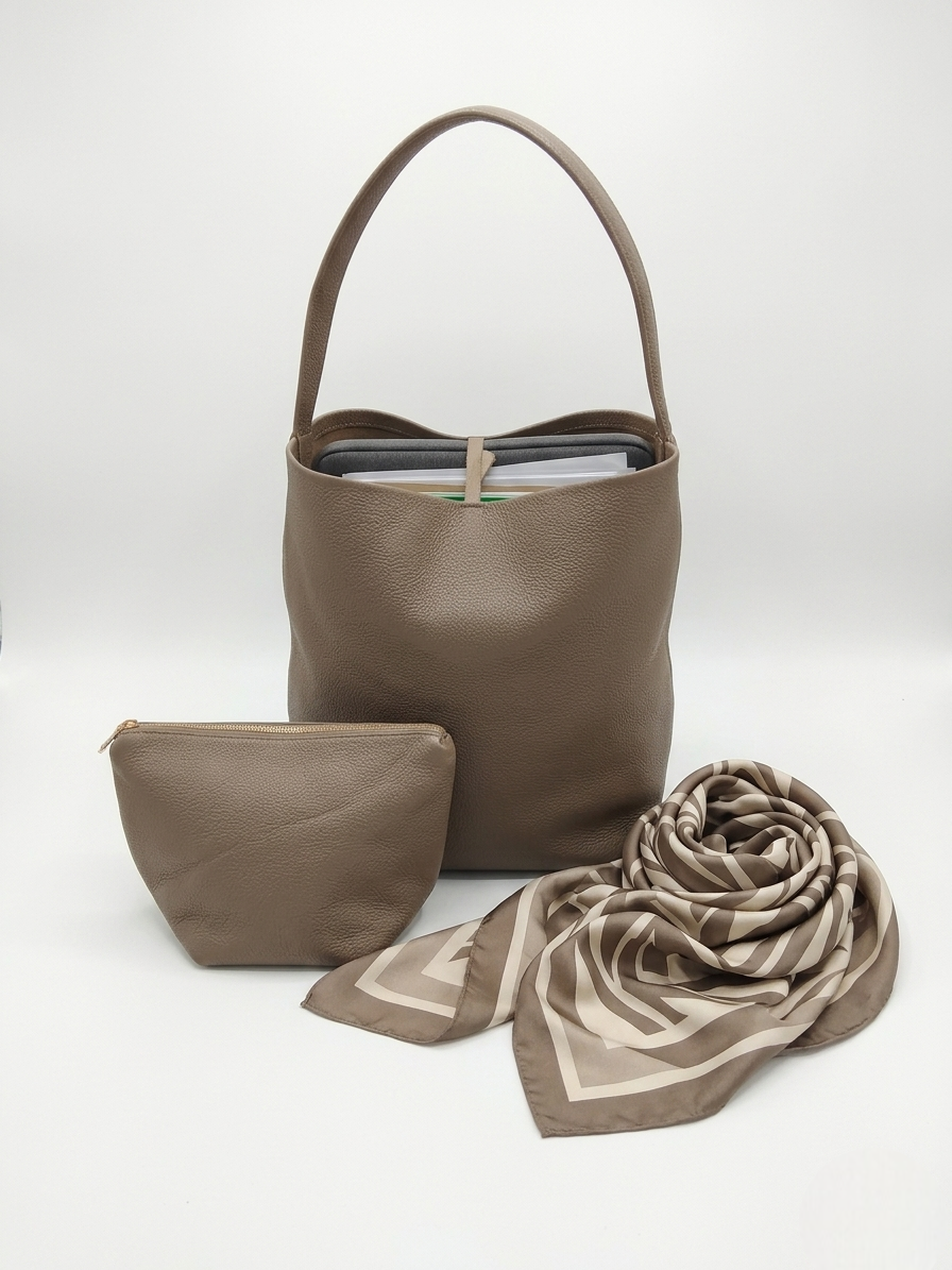 Borsa Milano Taupe|Colore:Taupe