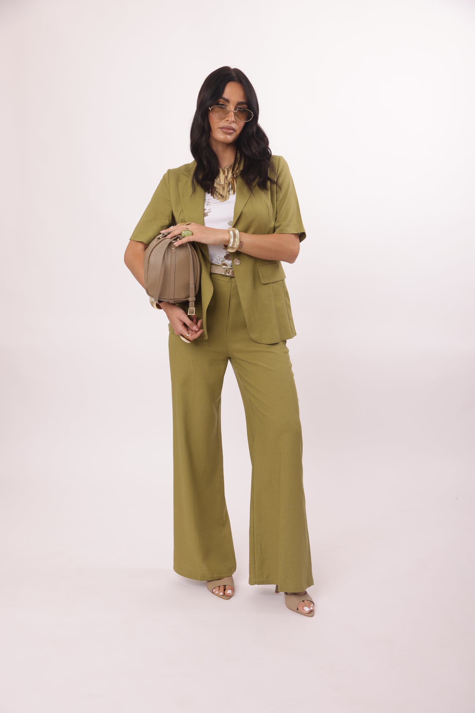 Pantalone Elisabeth Verde|Colore:Verde